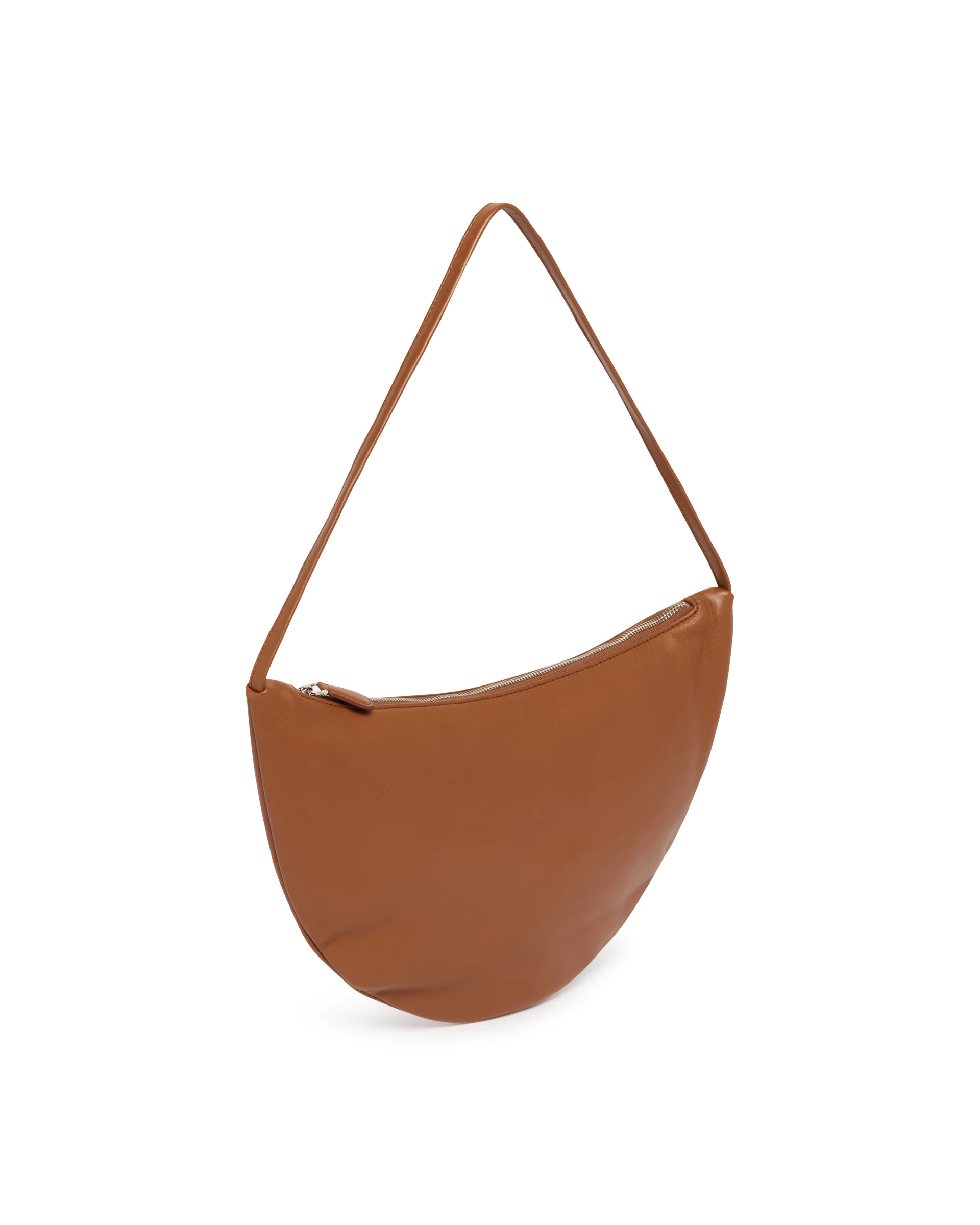 Borsa A Tracolla In Pelle Marrone - Image 5