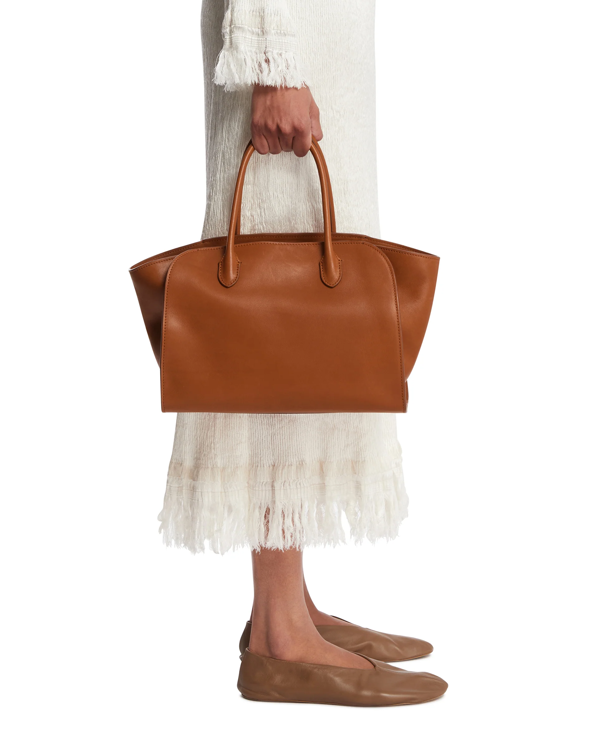 Borsa Marlo 12 In Pelle Marrone - Image 3