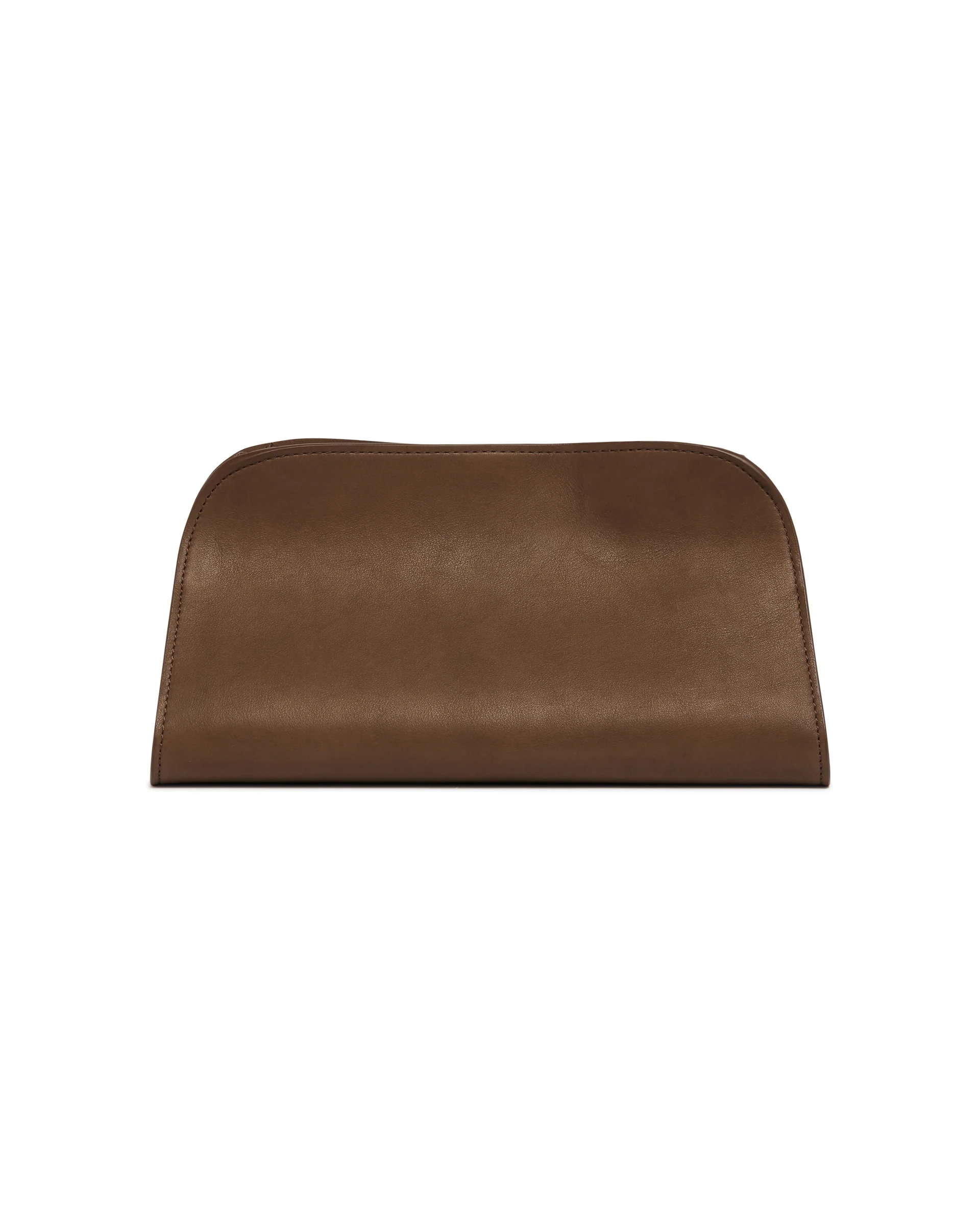 Clutch Peggy in Pelle Marrone - Image 6