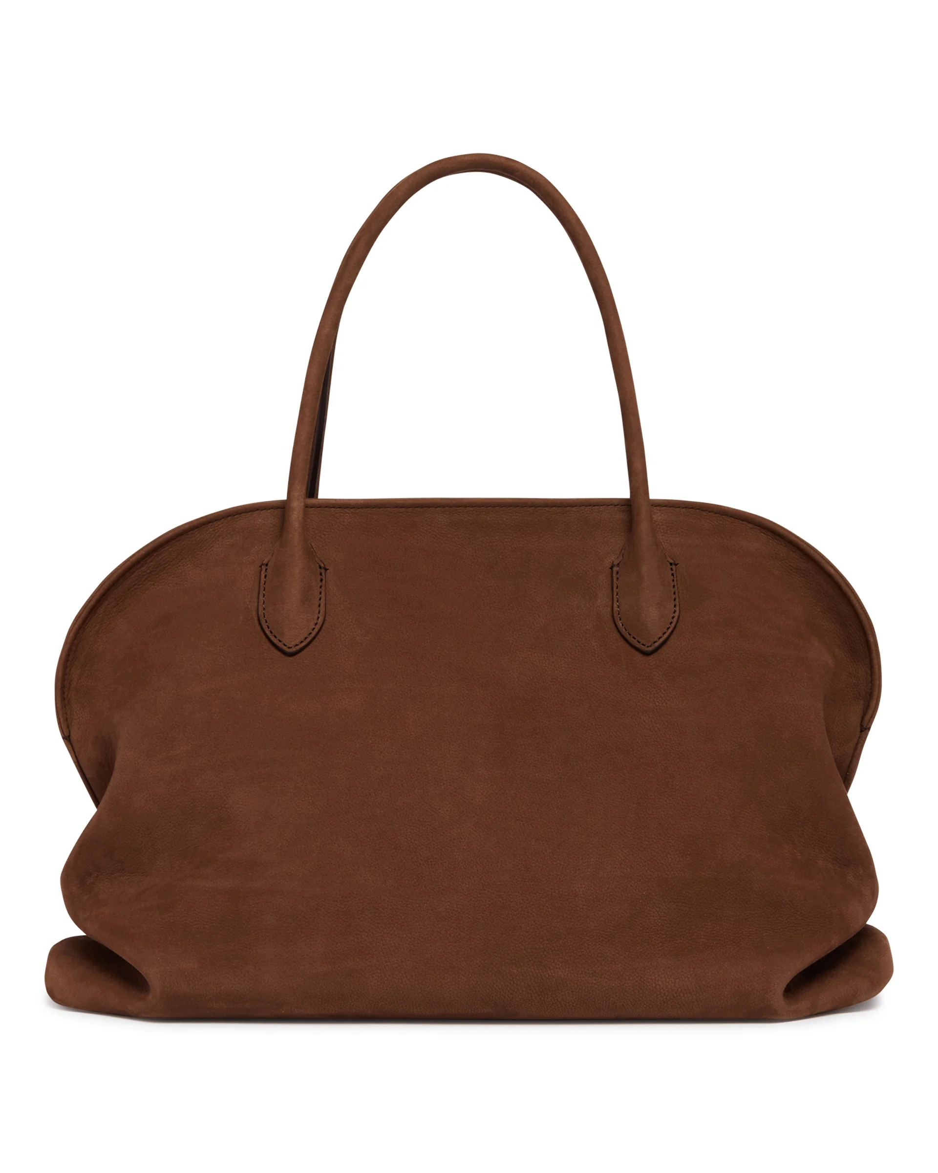 Borsa Agnes 12 In Suede Marrone - Image 2