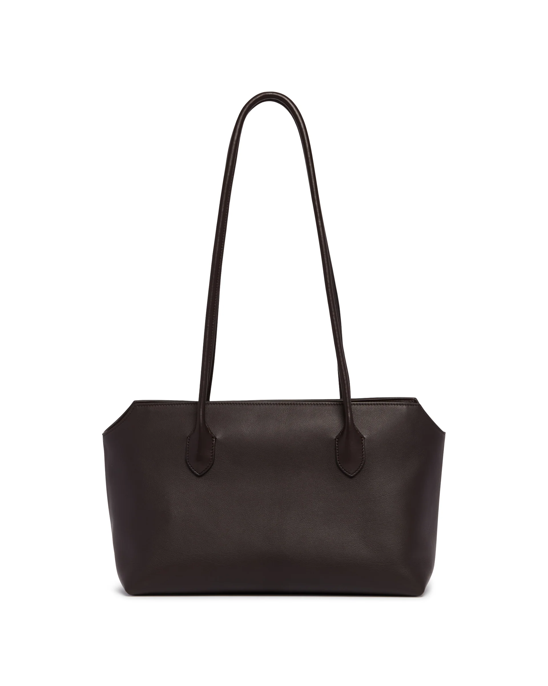 Borsa Terrasse In Pelle Marrone - Image 2