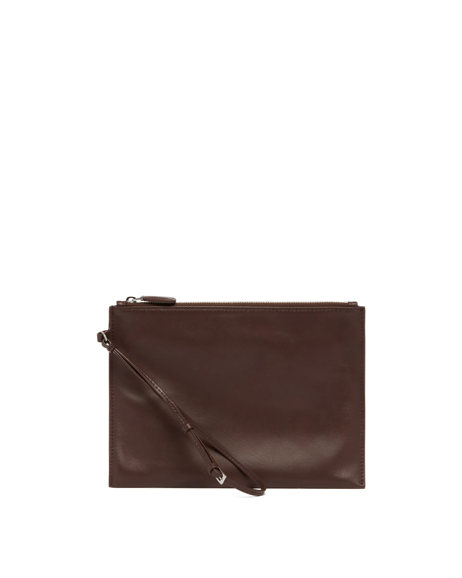 Pochette Wristlet Marrone