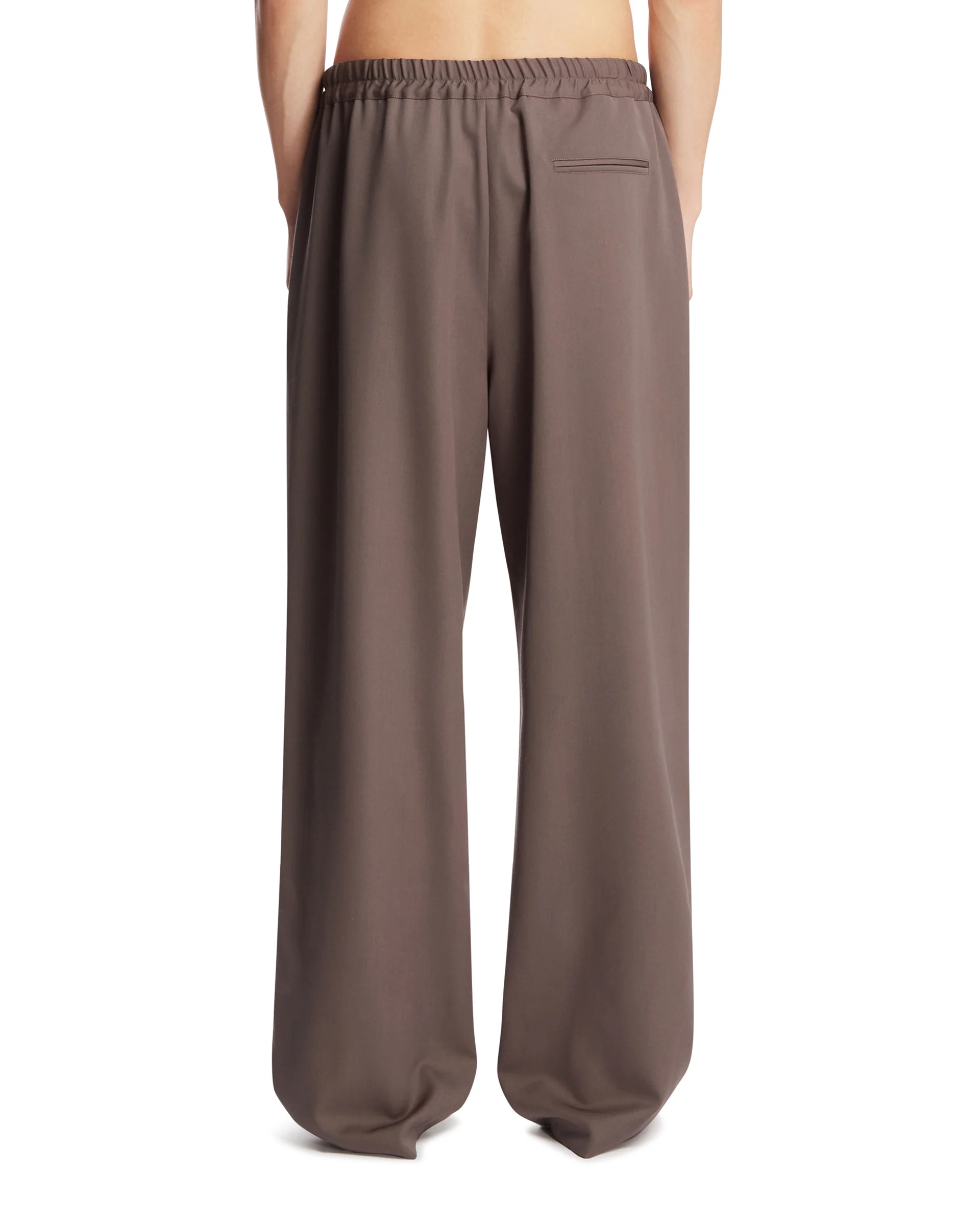 Pantaloni Ari In Lana Grigi - Image 5