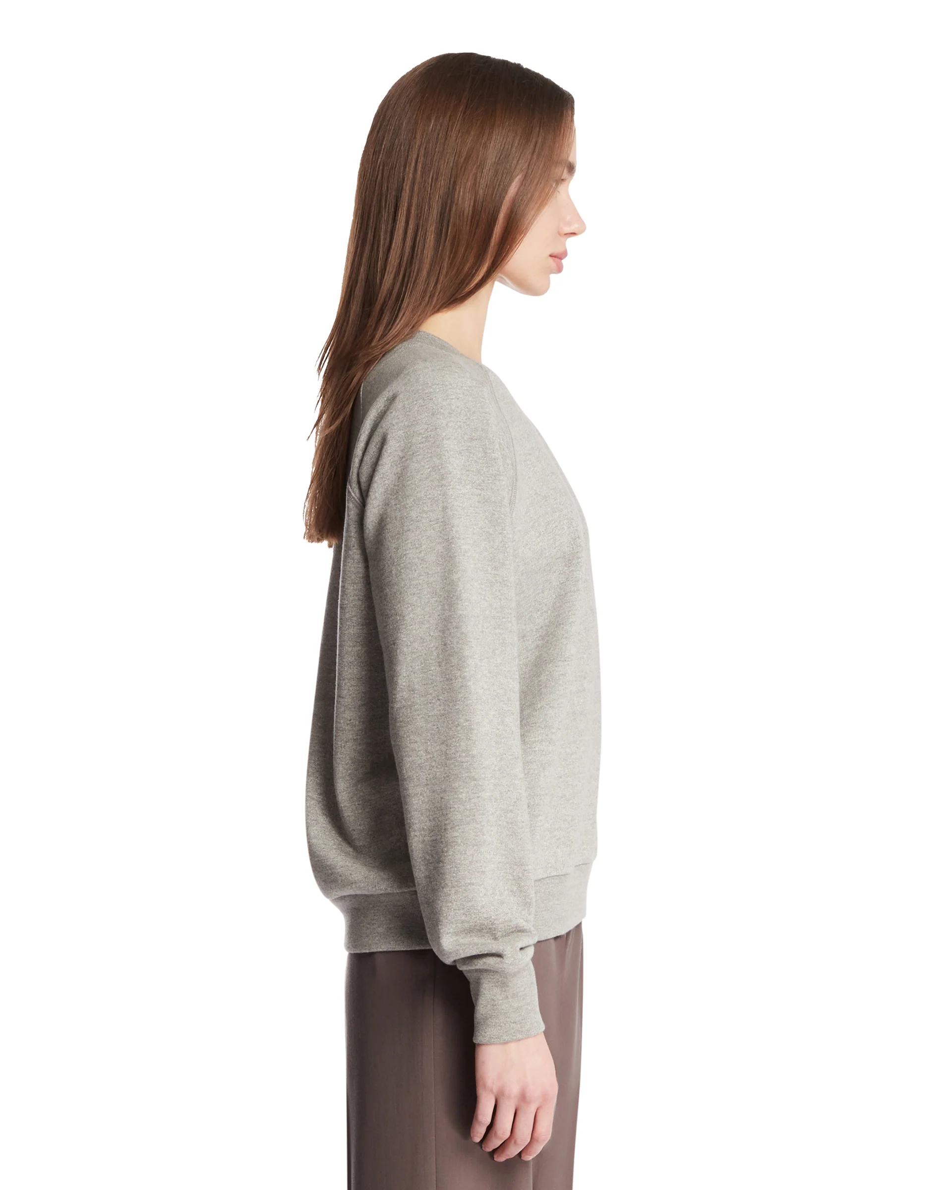 Felpa Eulalia In Cashmere Grigia - Image 4