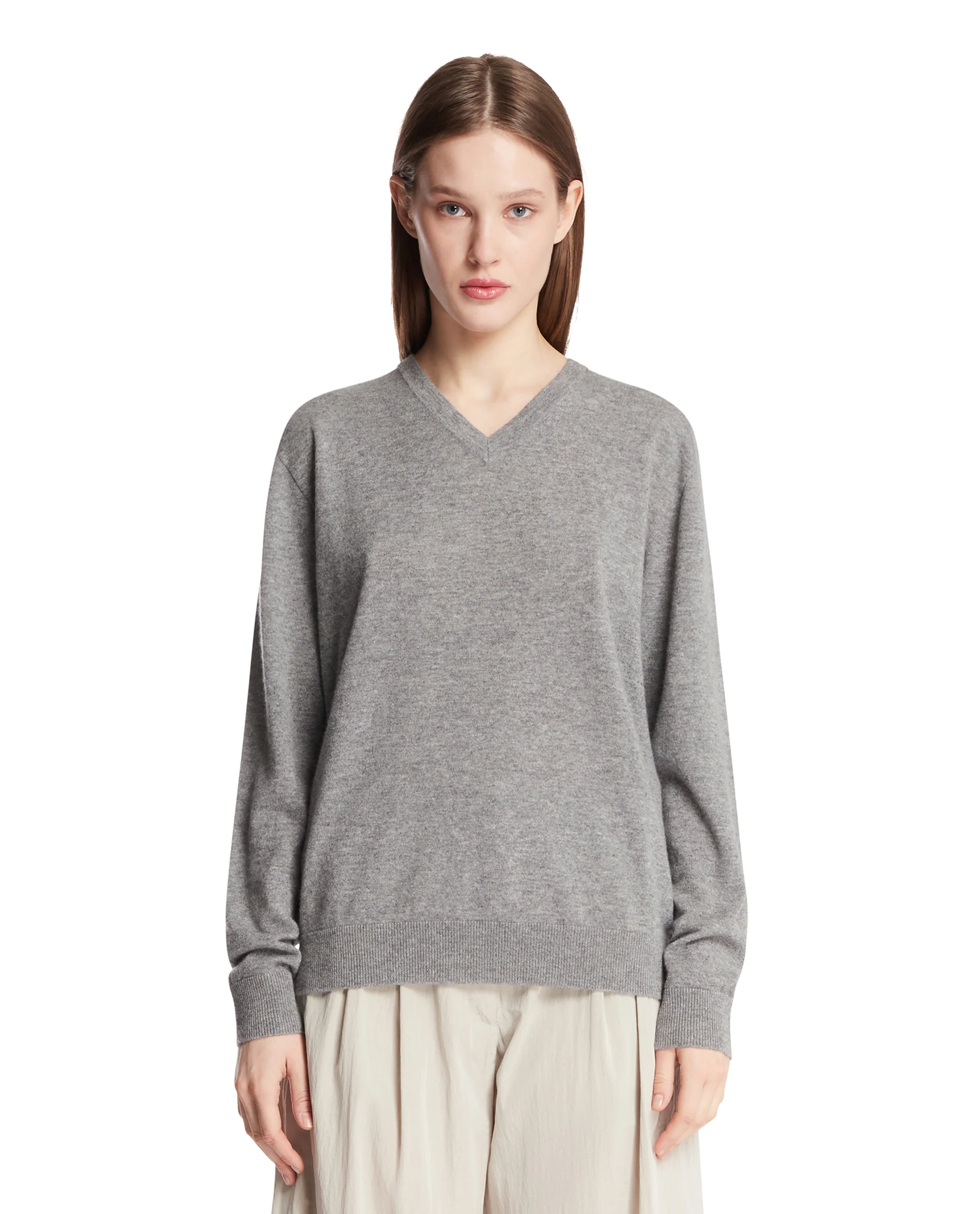 Maglione Nian In Cashmere Grigio