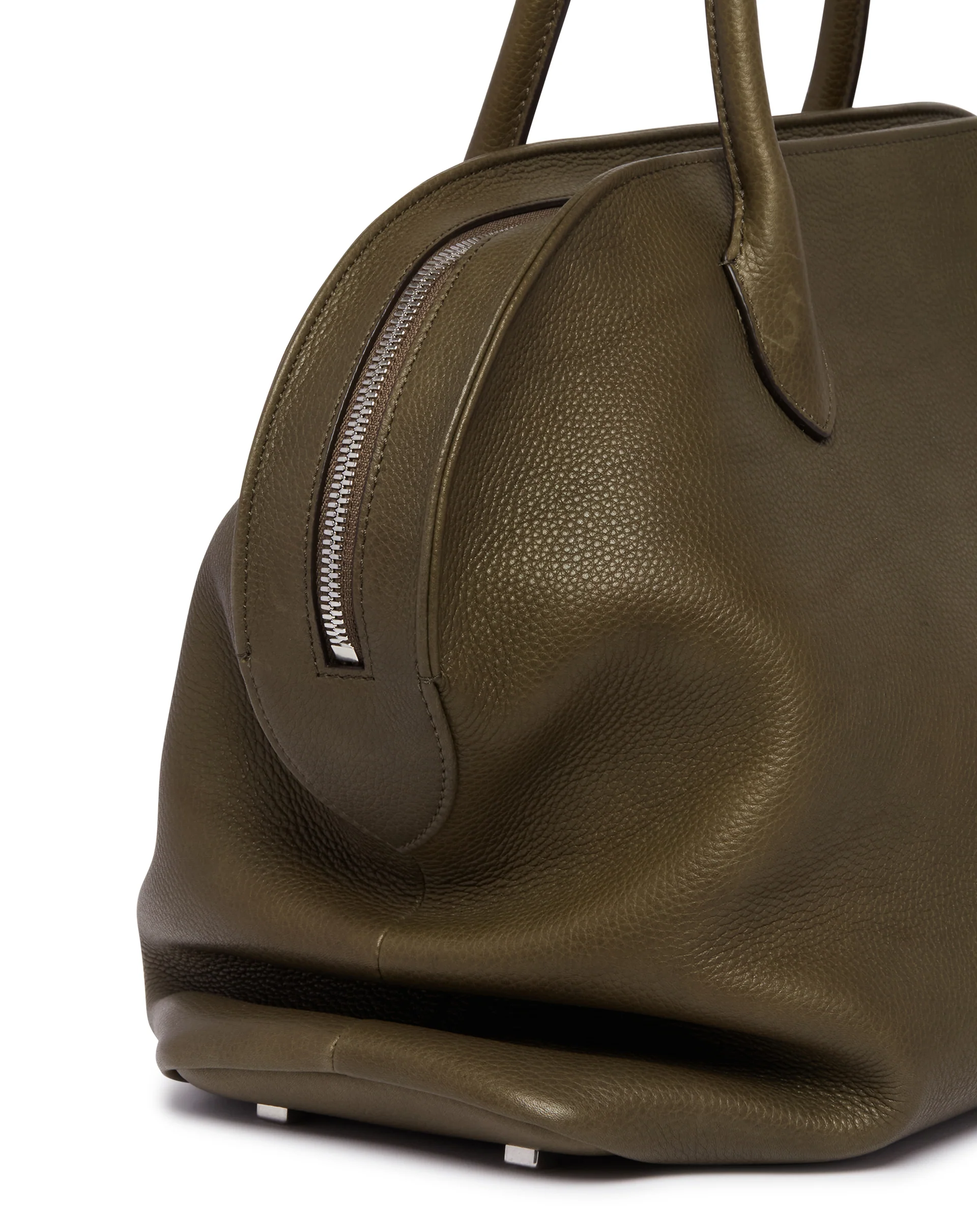 Borsa Agnes 16 In Pelle Verde - Image 4