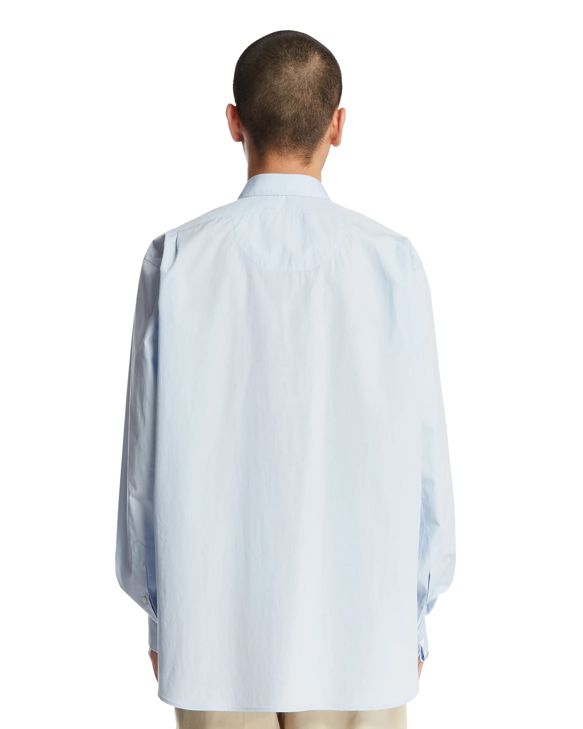 Camicia Melchior In Cotone Azzurra - Image 5