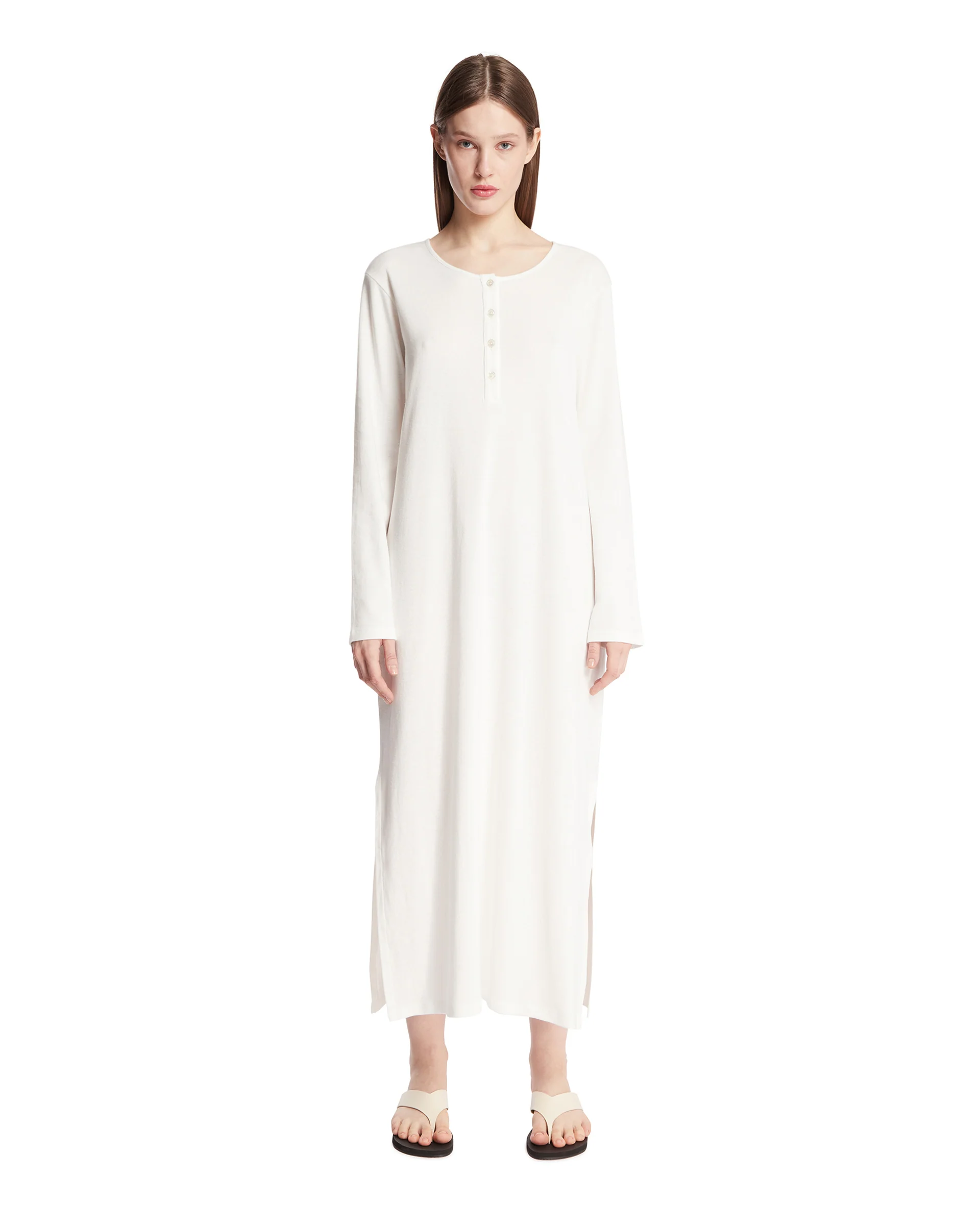 Abito In Cotone Bianco