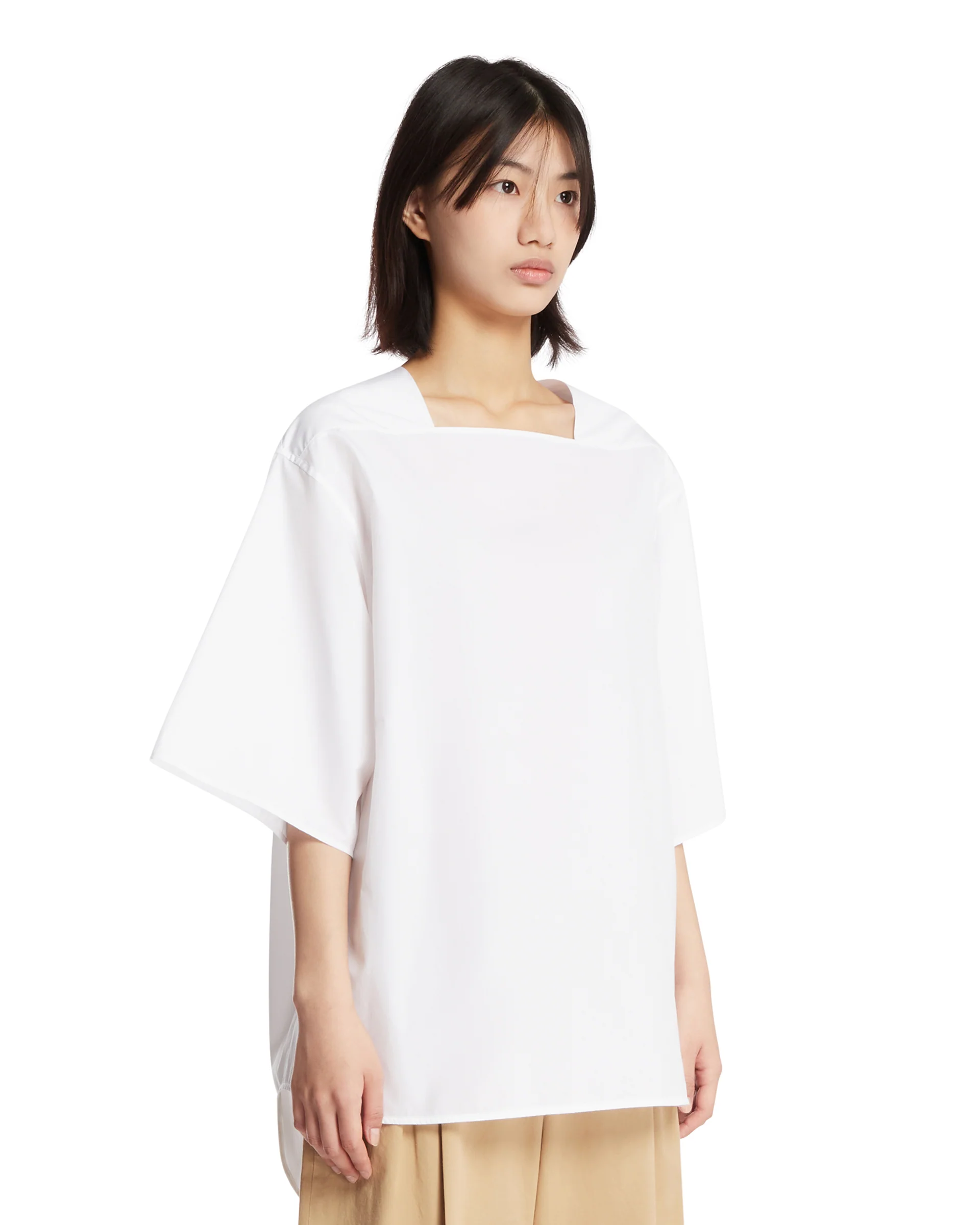 T-Shirt In Cotone Bianca - Image 2