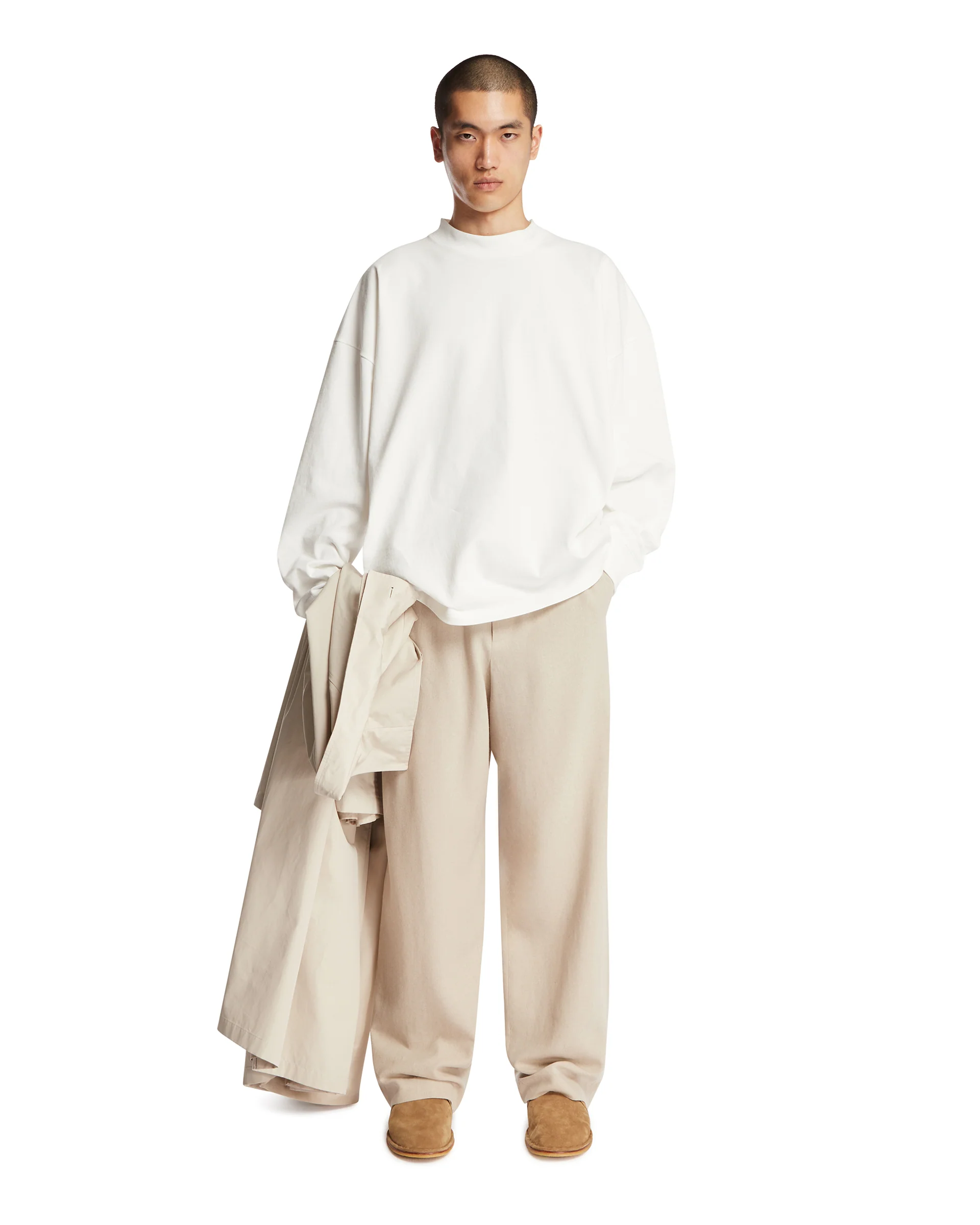 T-Shirt In Cotone Bianca - Image 3