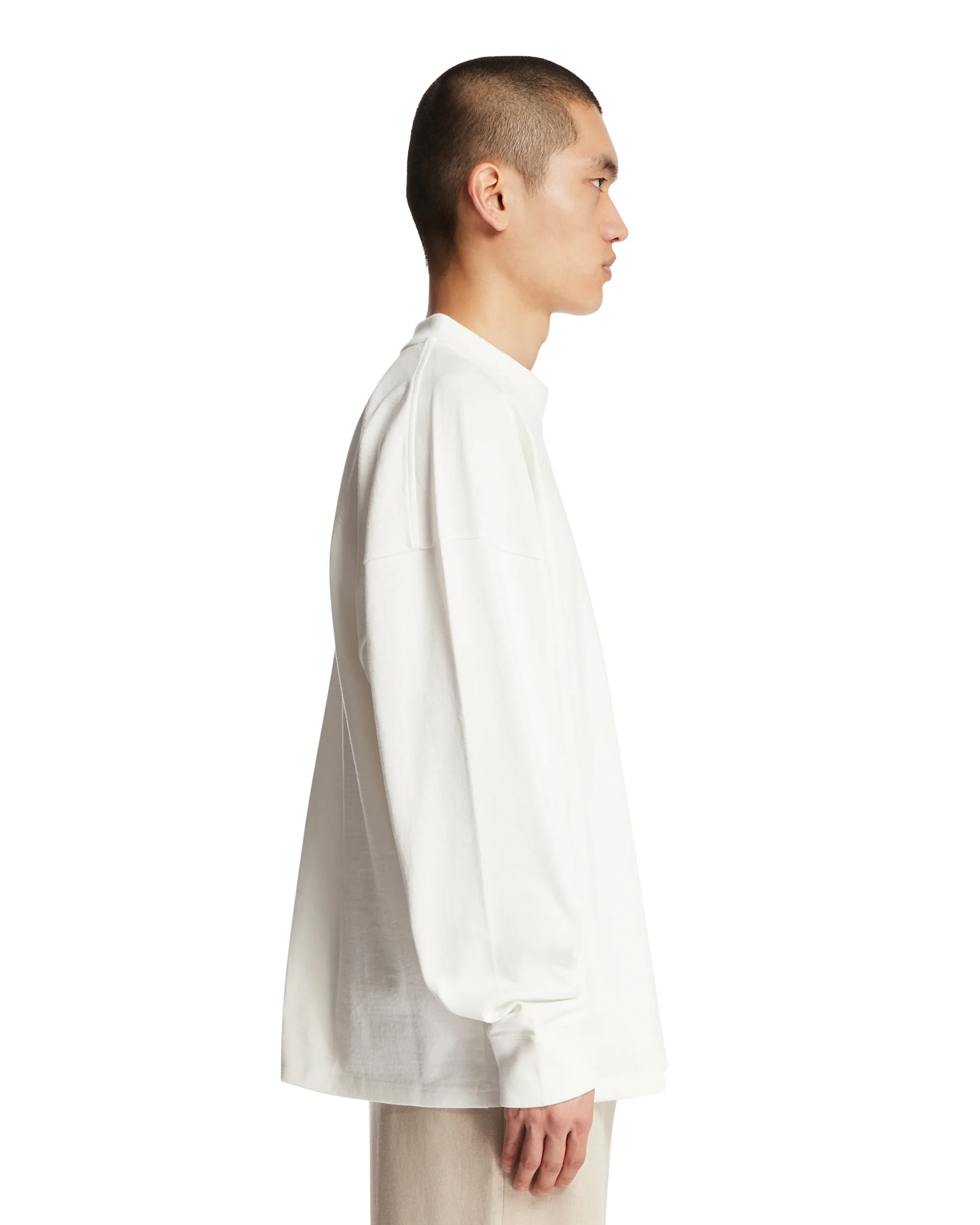 T-Shirt In Cotone Bianca - Image 4