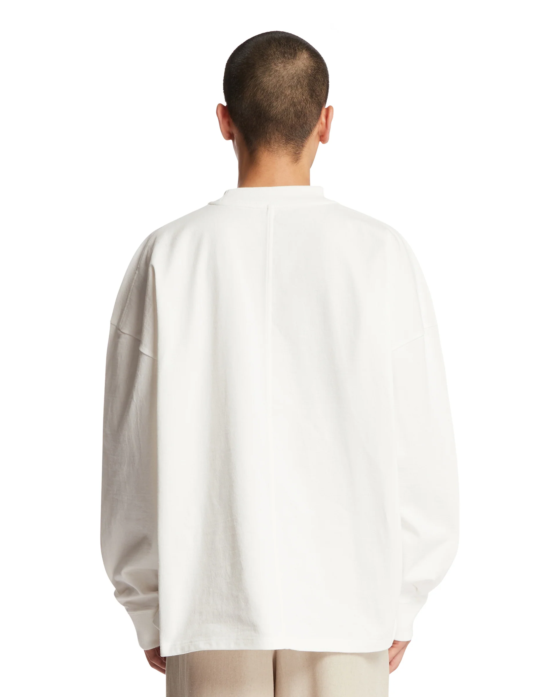 T-Shirt In Cotone Bianca - Image 5