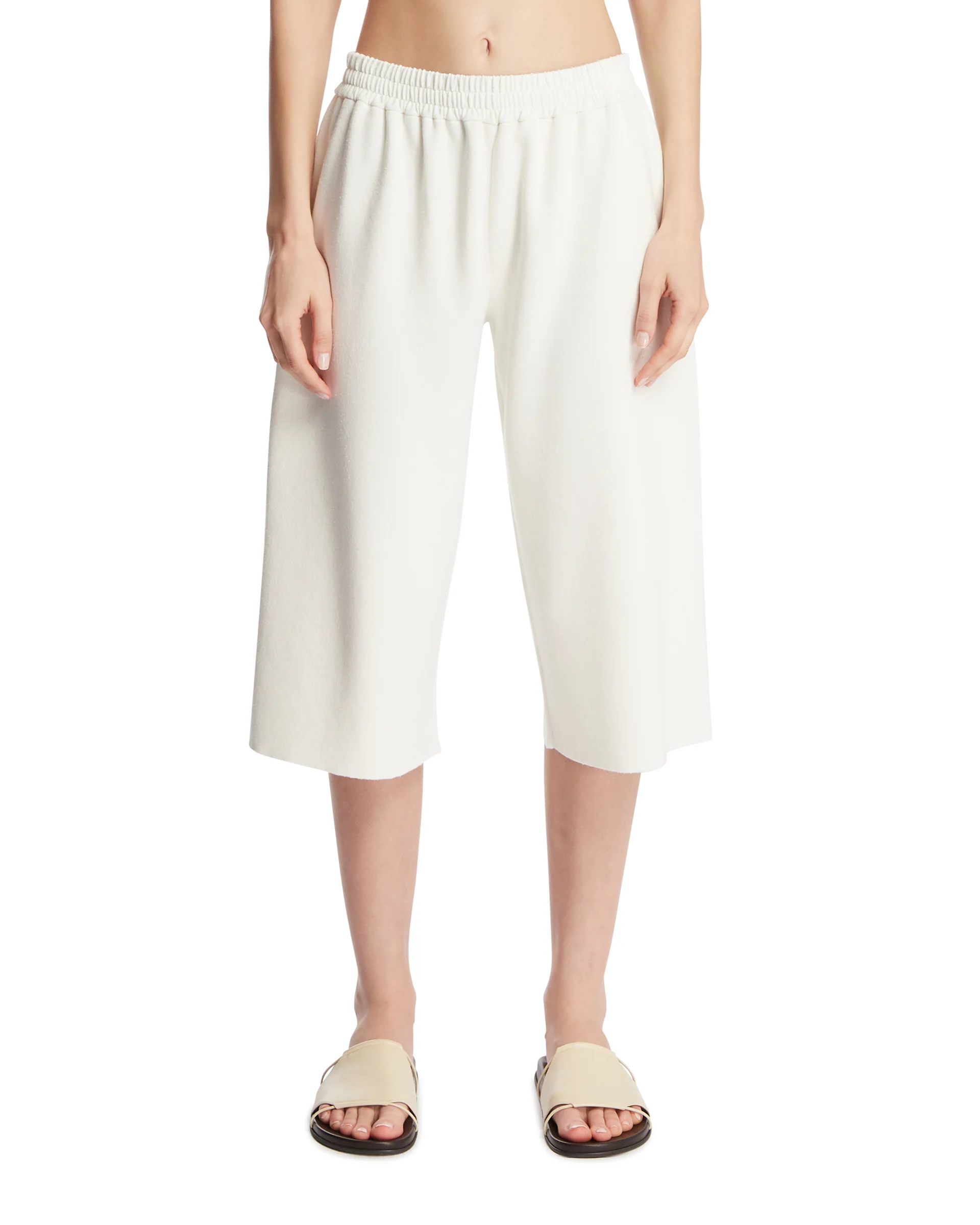 Pantaloni Cropped Bianchi