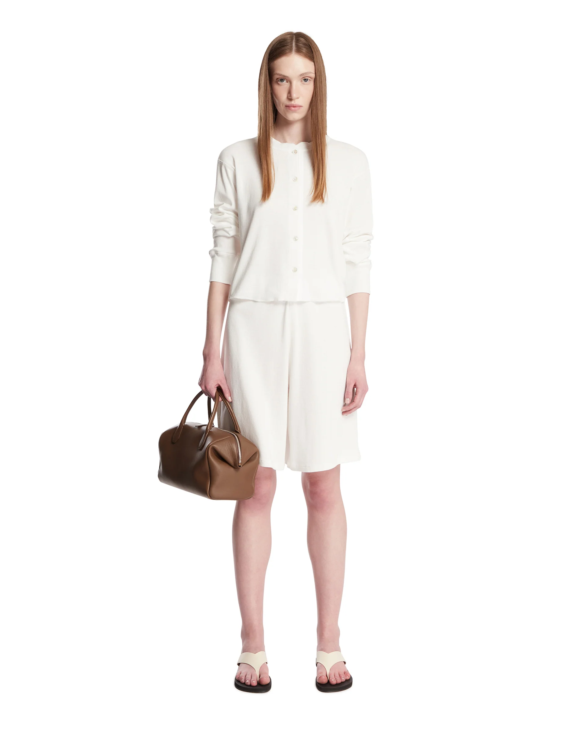 Top Gano In Cotone Bianco - Image 3
