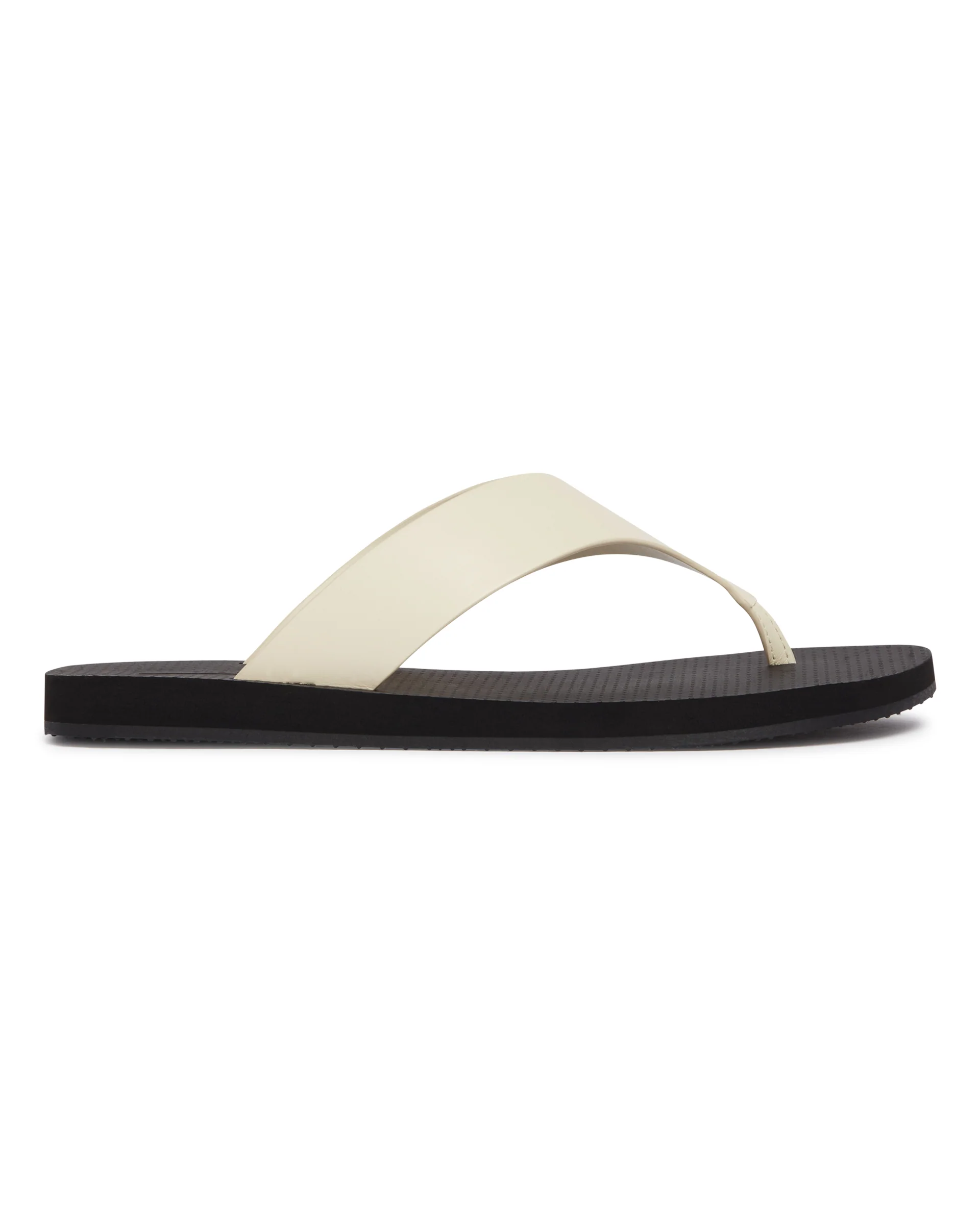 Sandali Infradito In Pelle Bianchi - Image 2