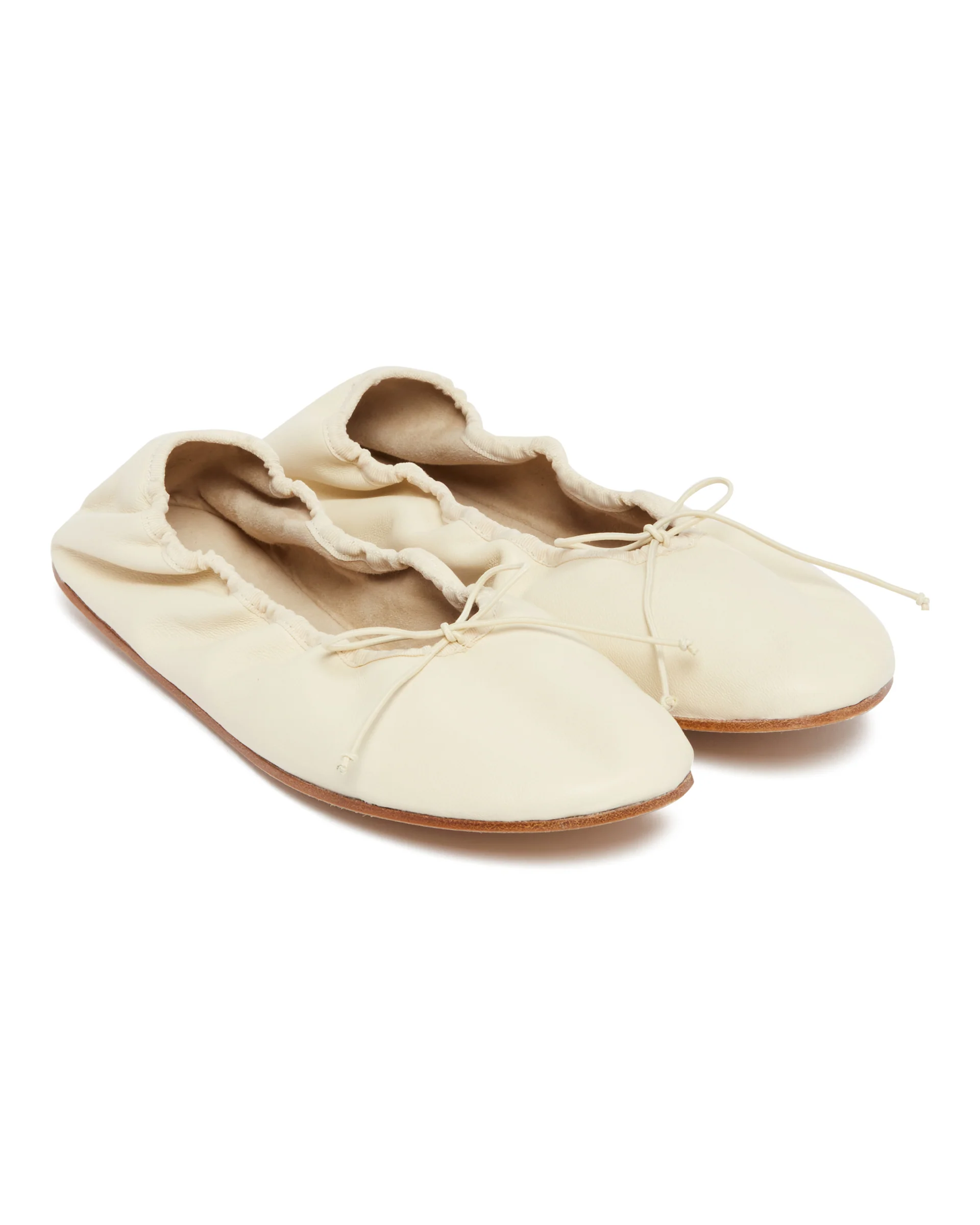 Ballerine Arrotondate Basse Bianche - Image 3