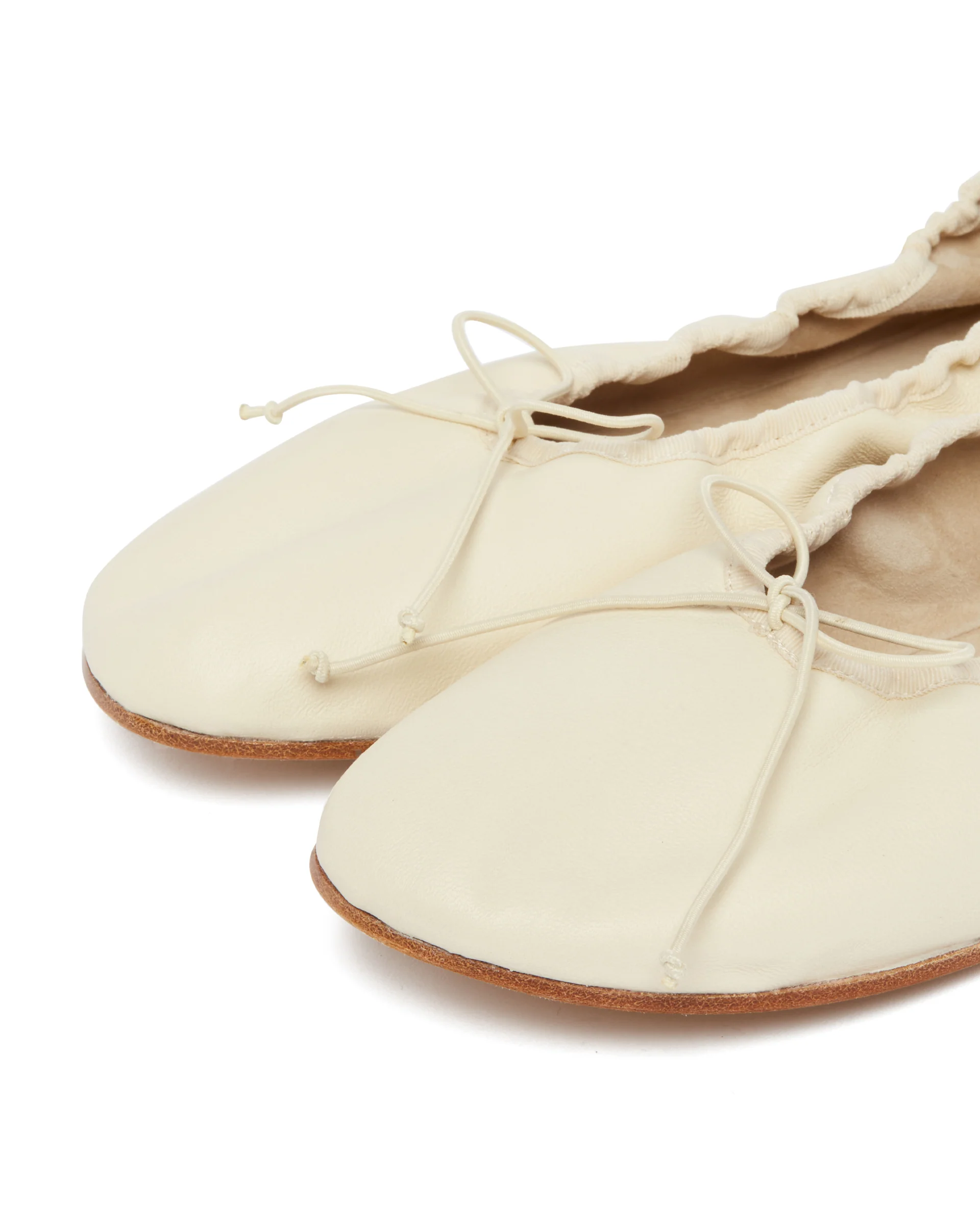 Ballerine Arrotondate Basse Bianche - Image 6