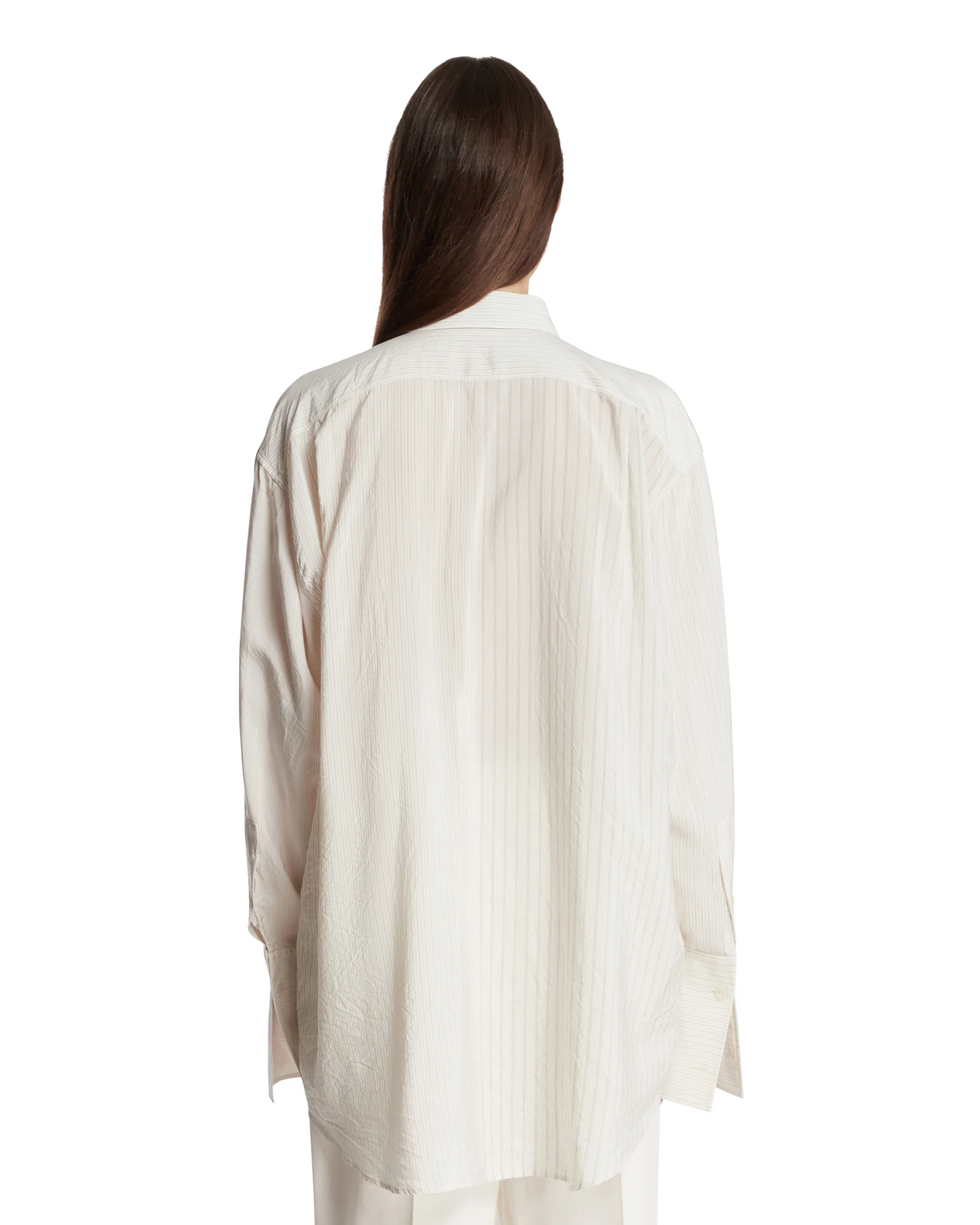 Camicia A Pannelli Bianca - Image 5
