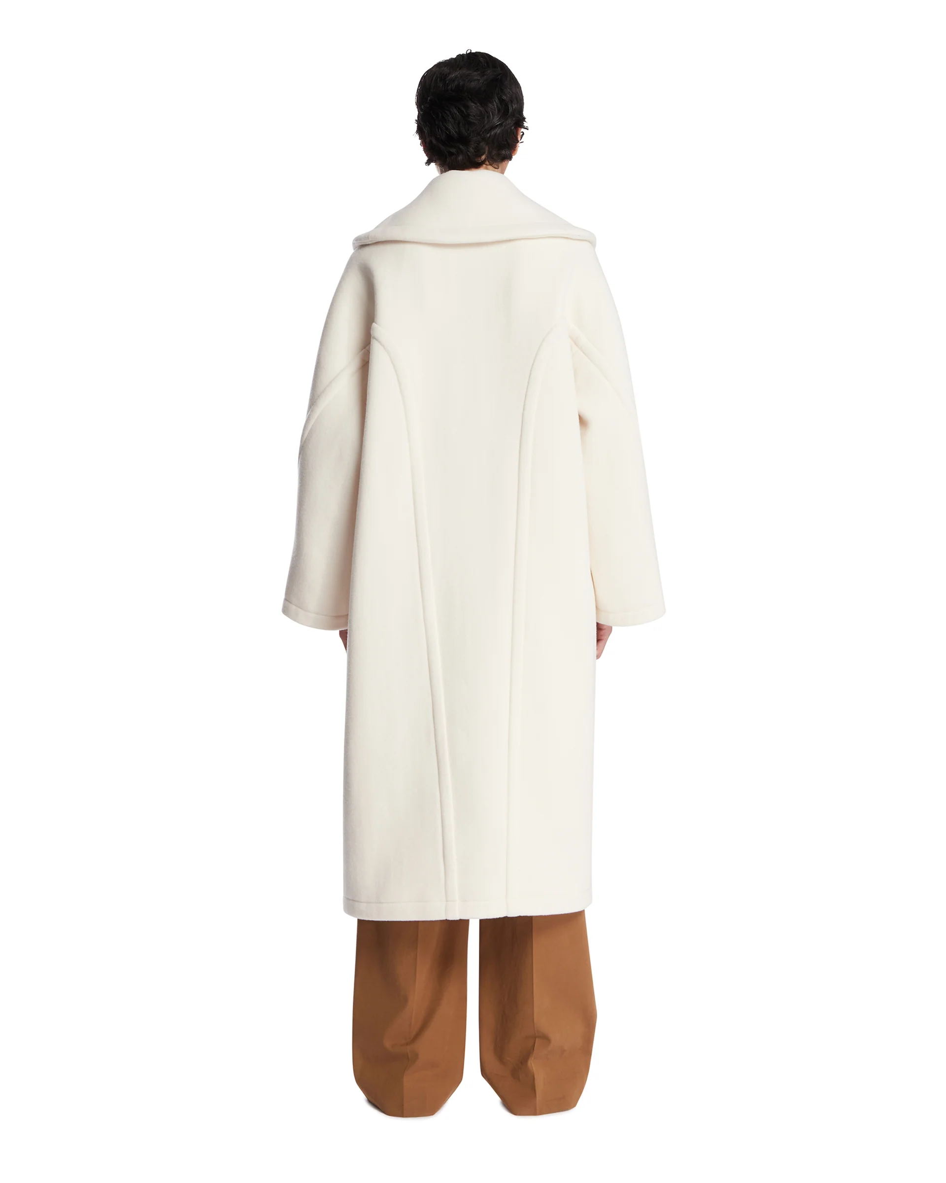 Cappotto in Lana Regino Bianco - Image 5