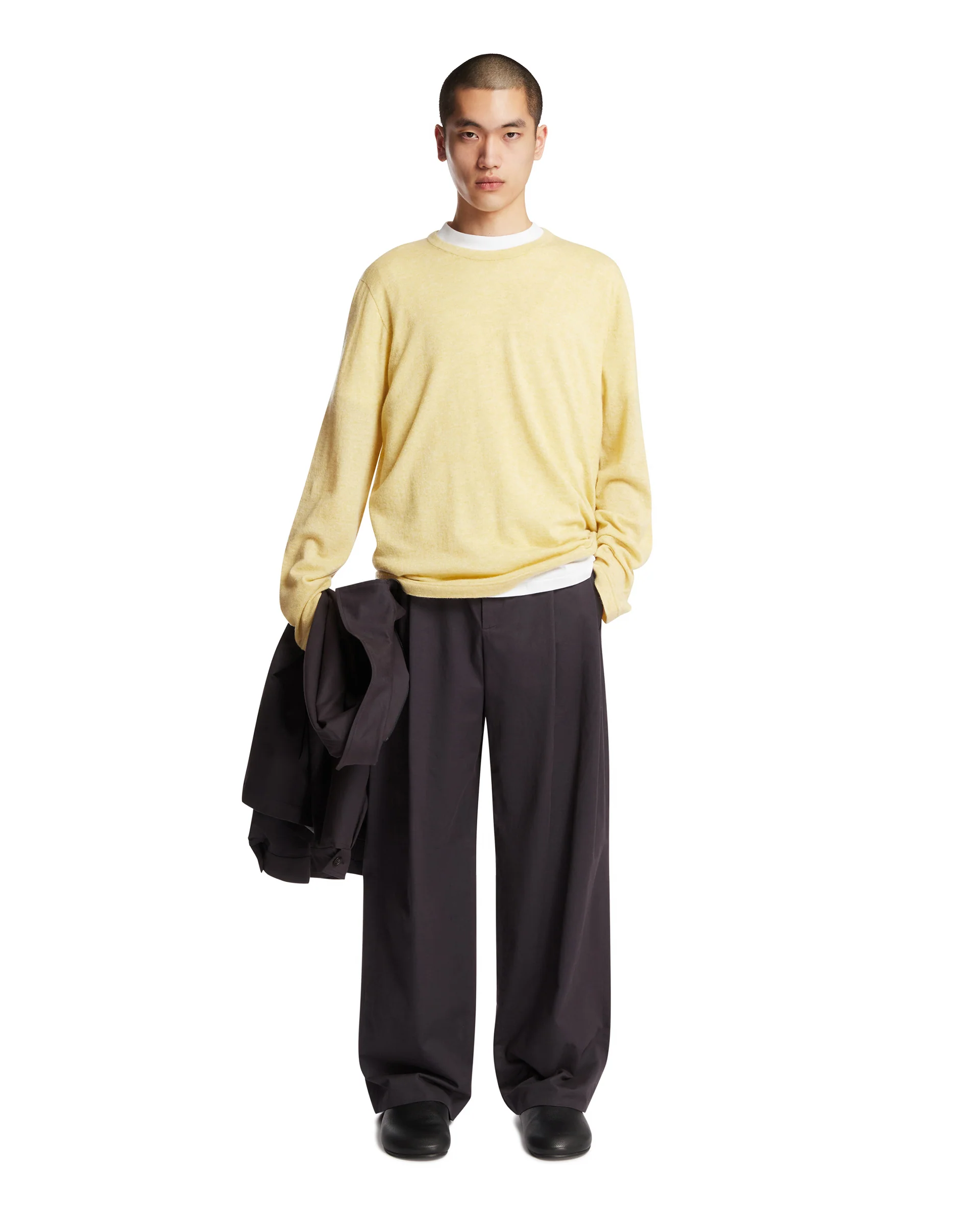 Maglione Casas In Cashmere Giallo - Image 3