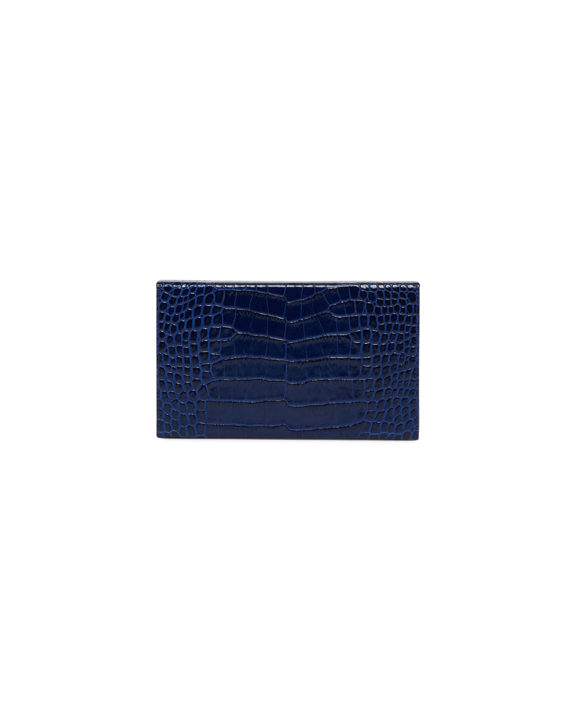 Clutch Croco Blu - Image 5