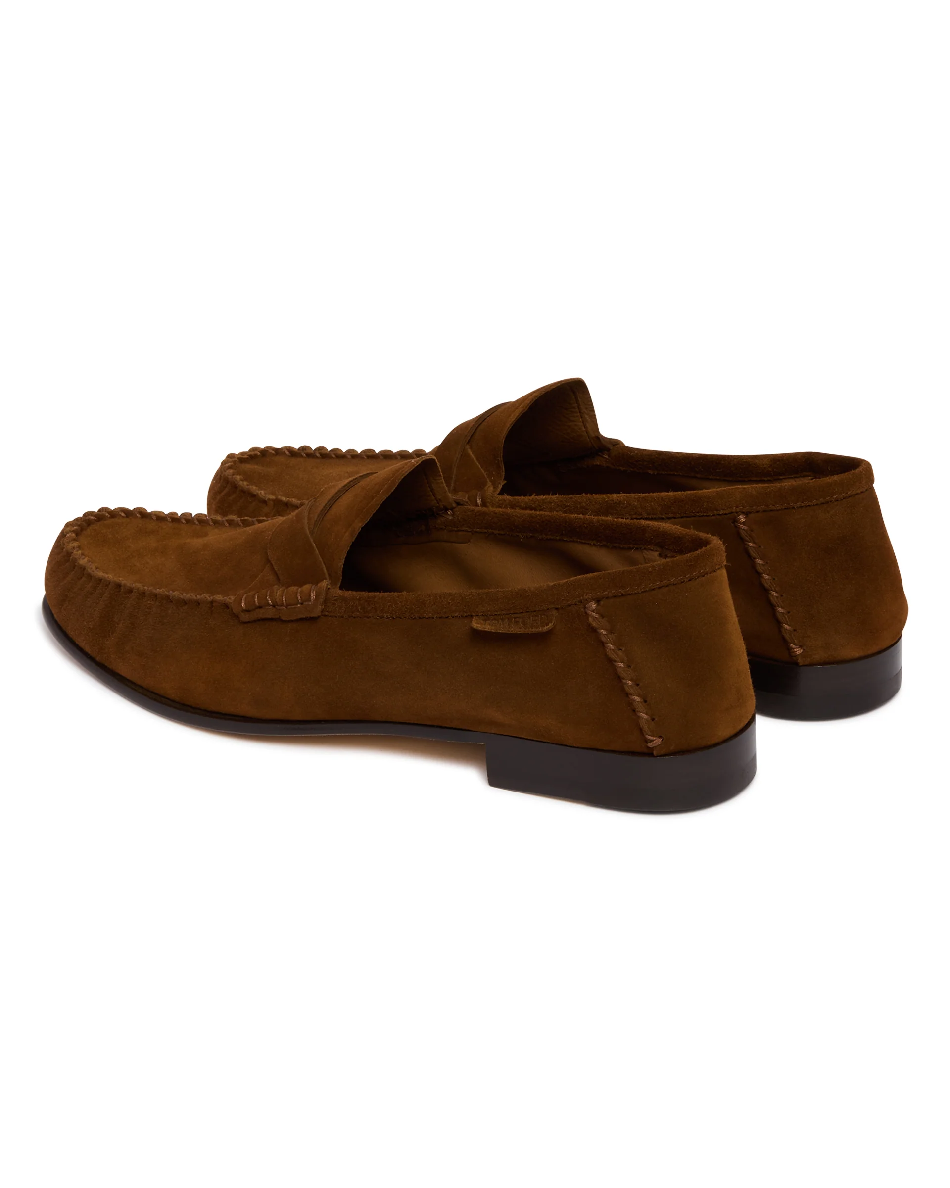 Mocassini In Suede Marroni - Image 5