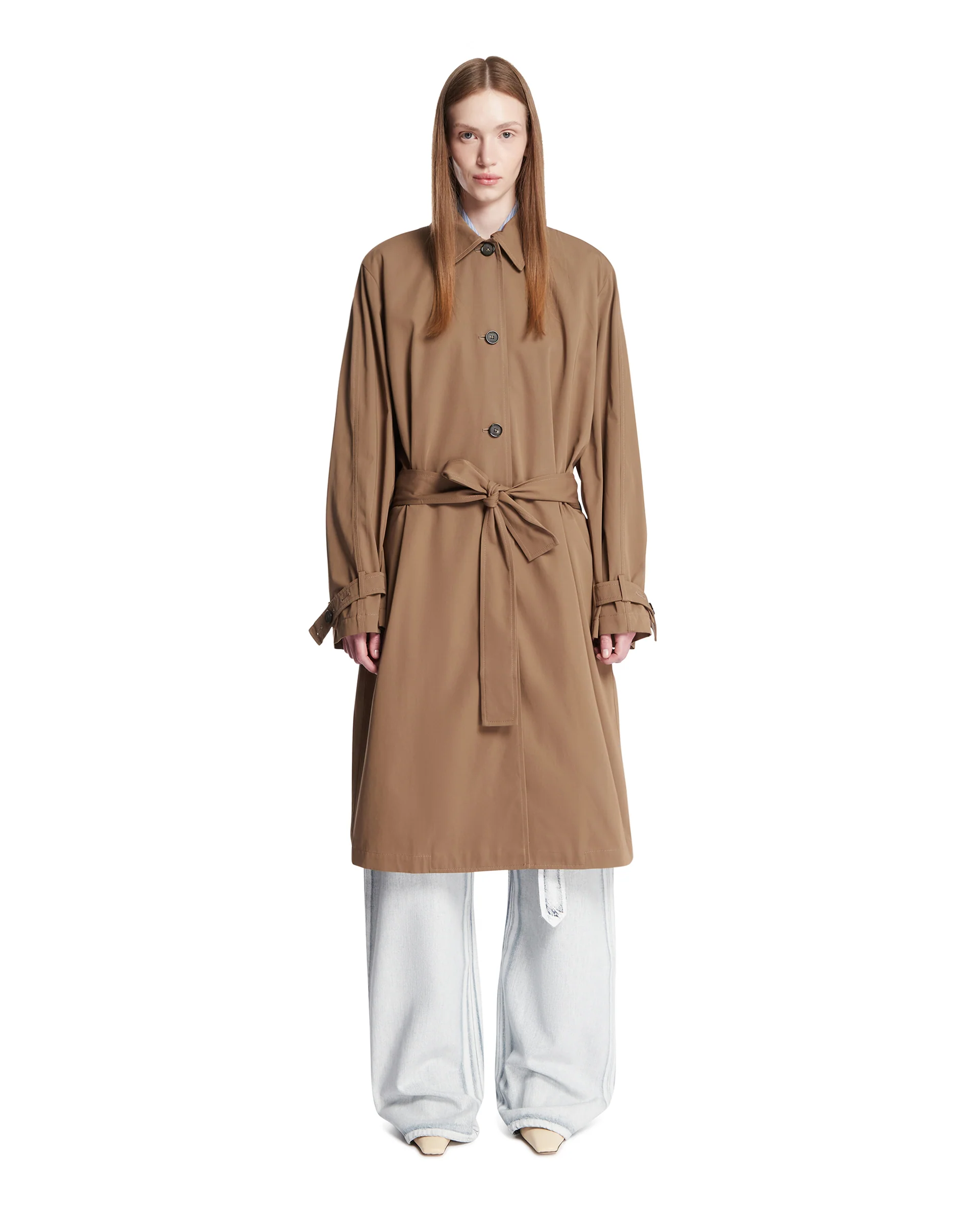 Trench Lungo Beige