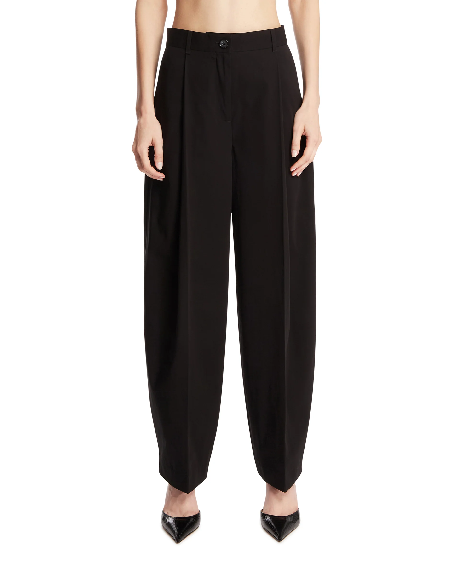 Pantaloni In Cotone Neri