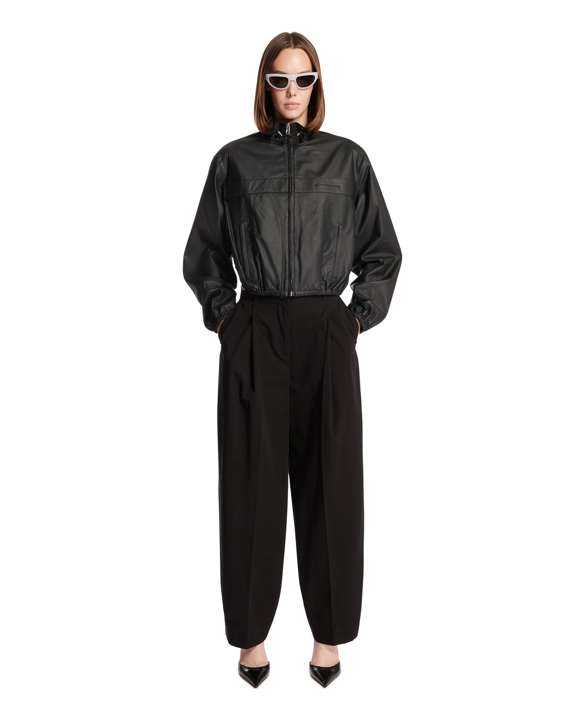 Pantaloni In Cotone Neri - Image 3