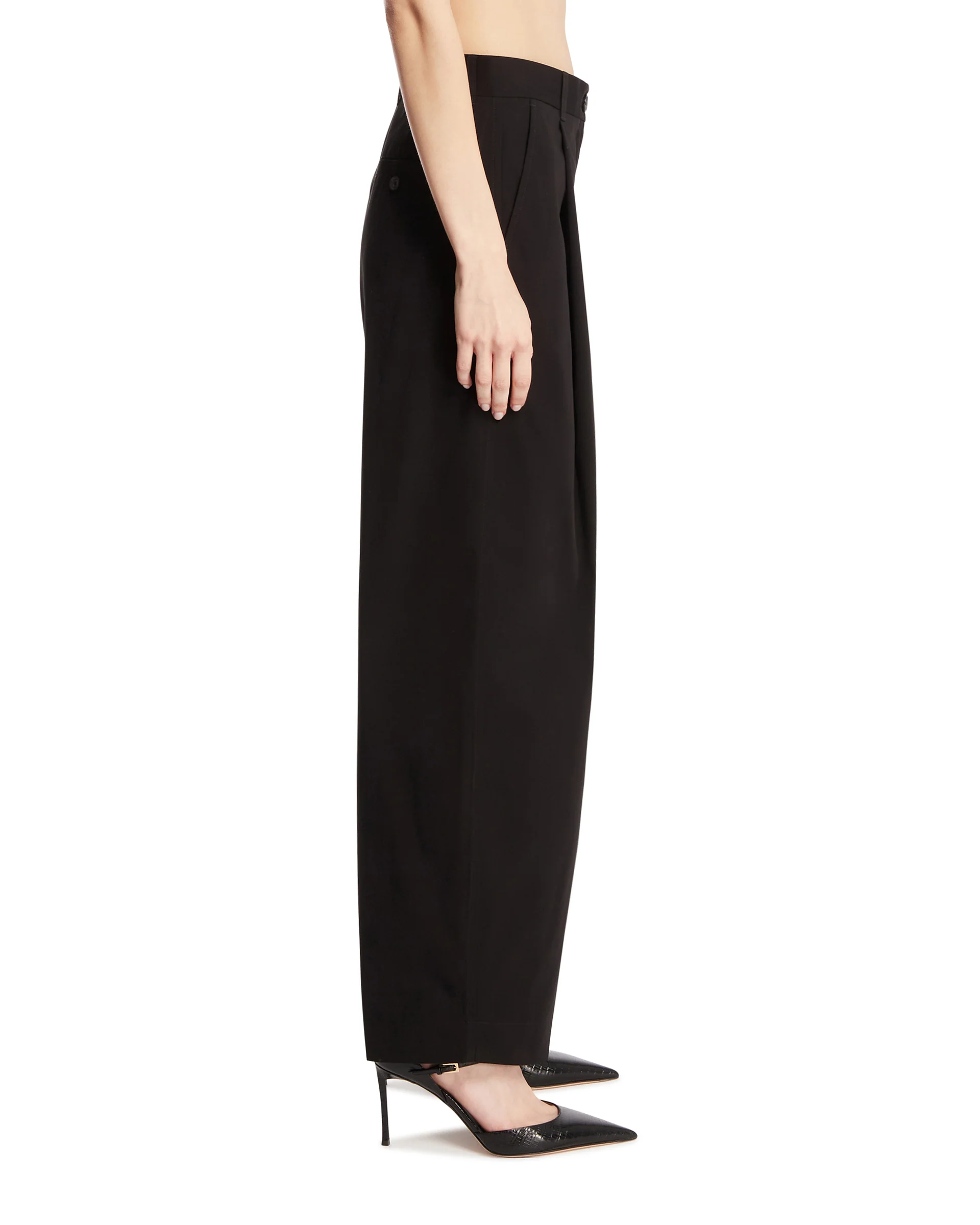 Pantaloni In Cotone Neri - Image 4