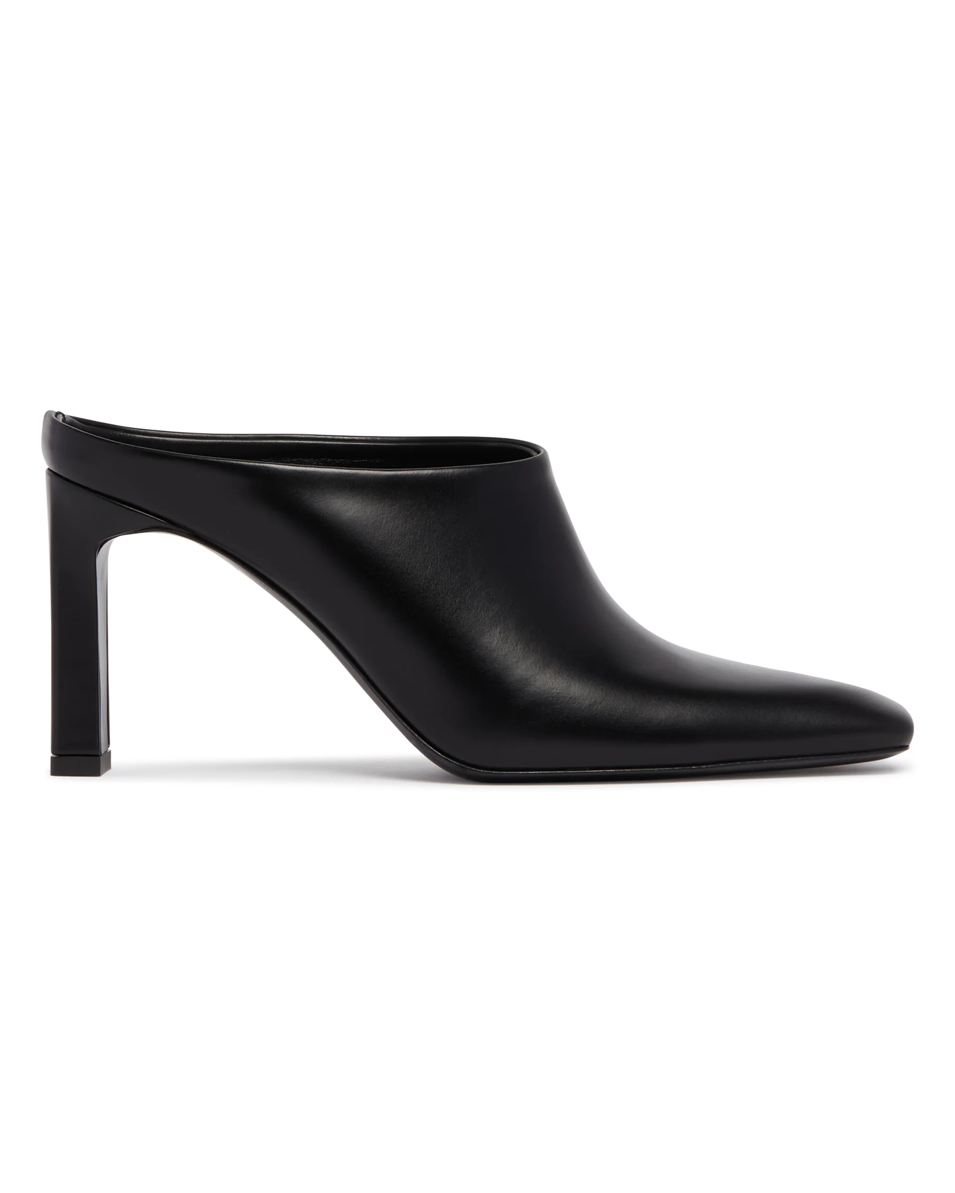 Mules In Pelle Nera - Image 2