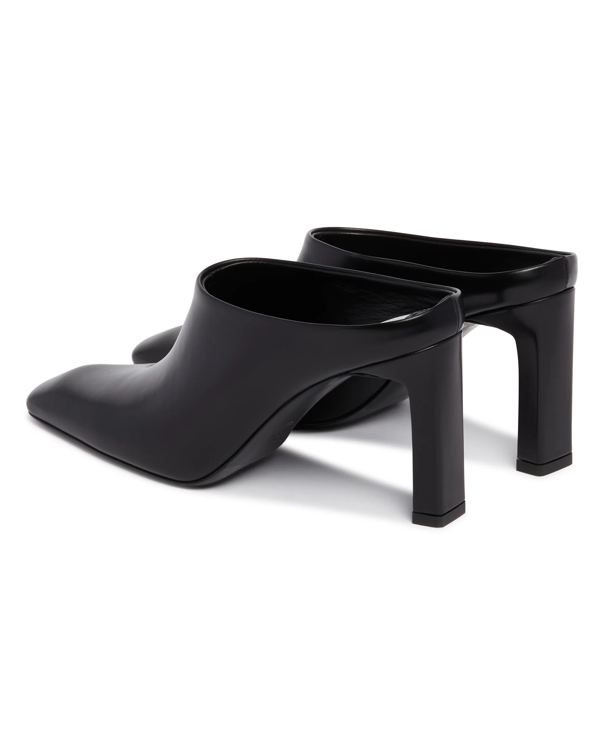 Mules In Pelle Nera - Image 5