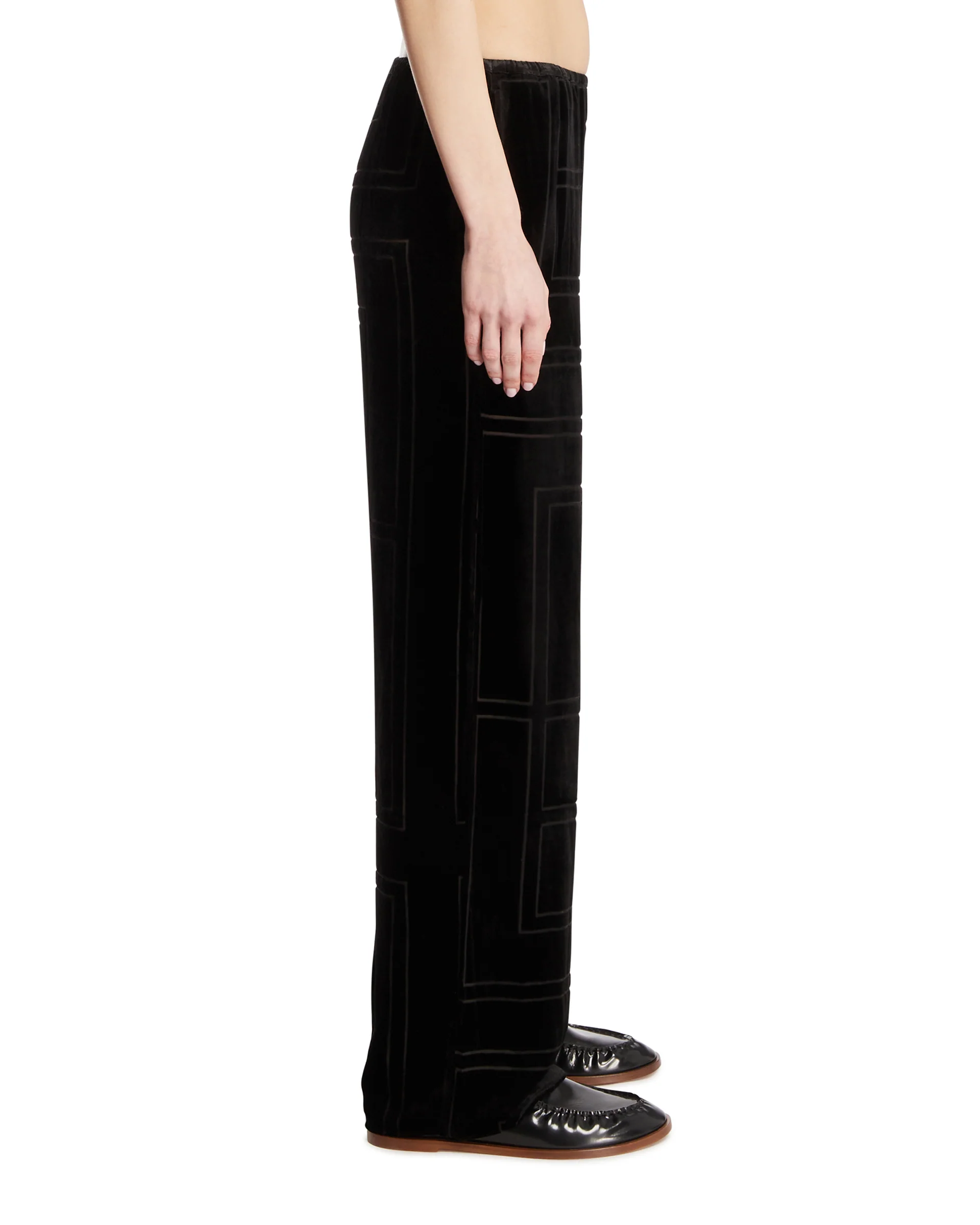 Pantaloni Monogram Neri - Image 4