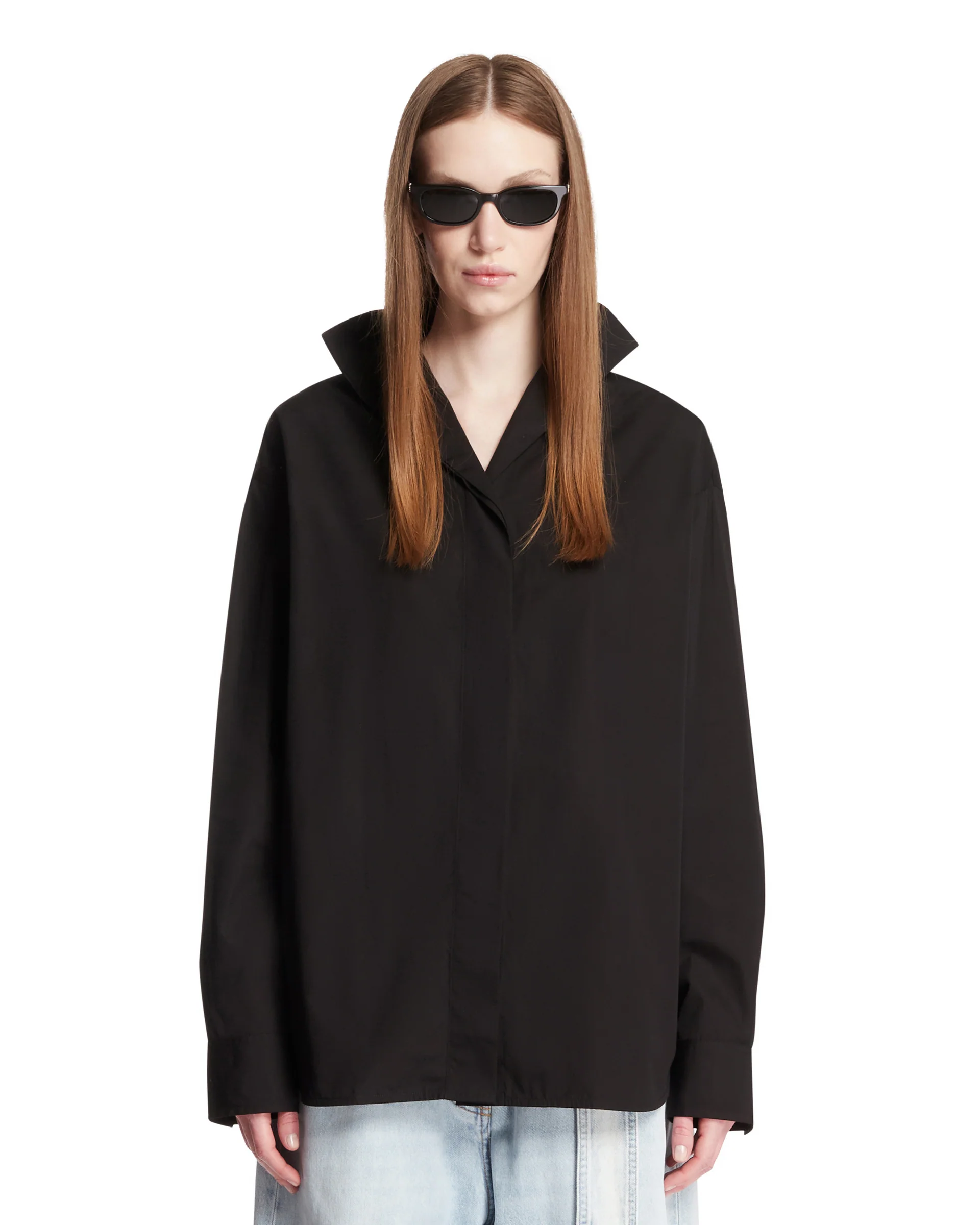 Camicia Oversize Nera