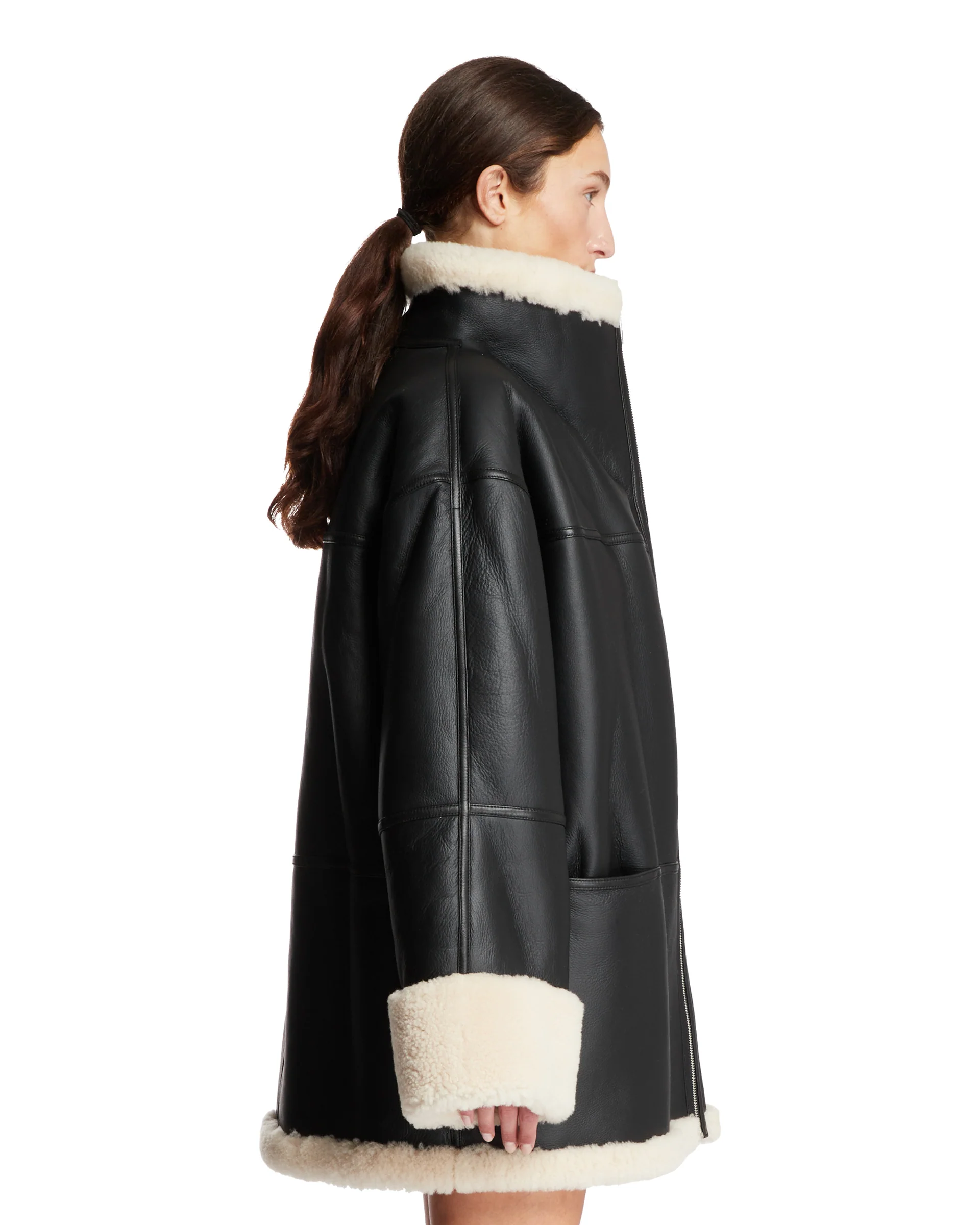 Giubbotto Shearling Oversize - Image 4