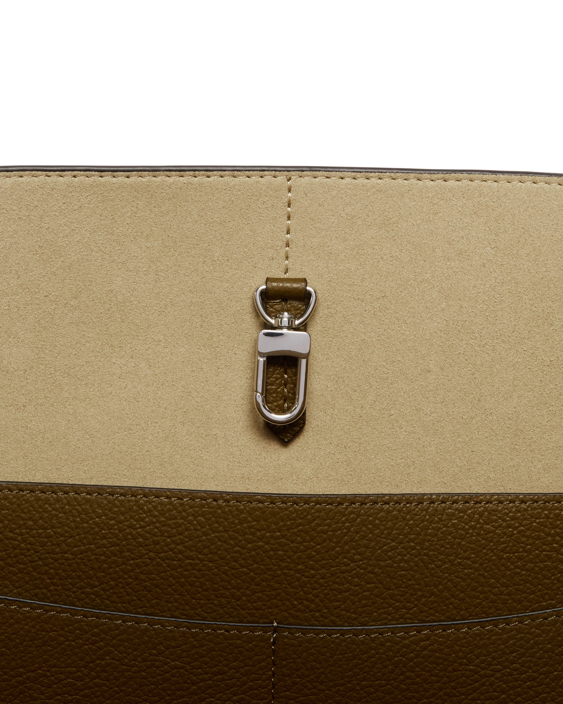 Tote Bag In Pelle Marrone - Image 4