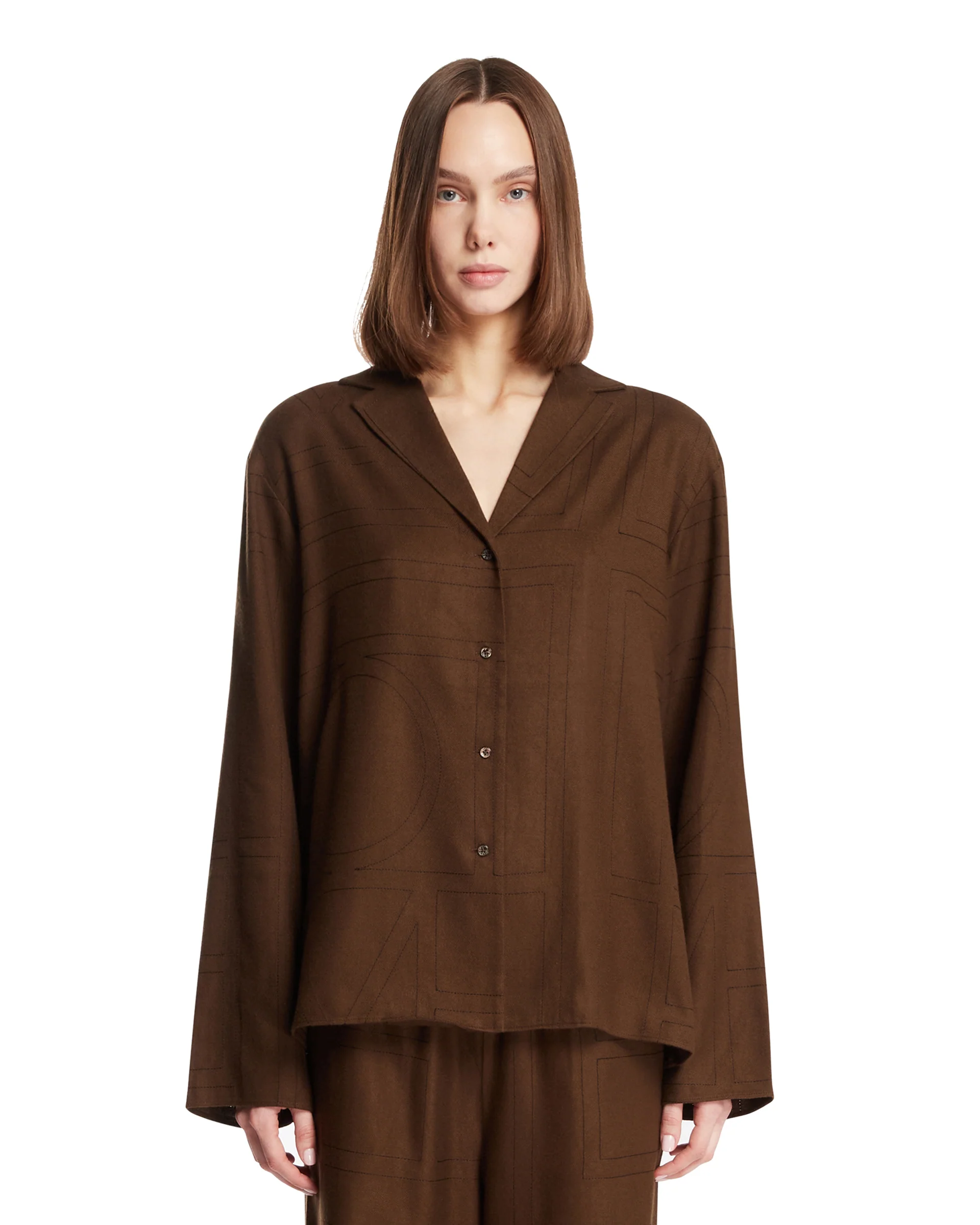 Top Monogram Marrone