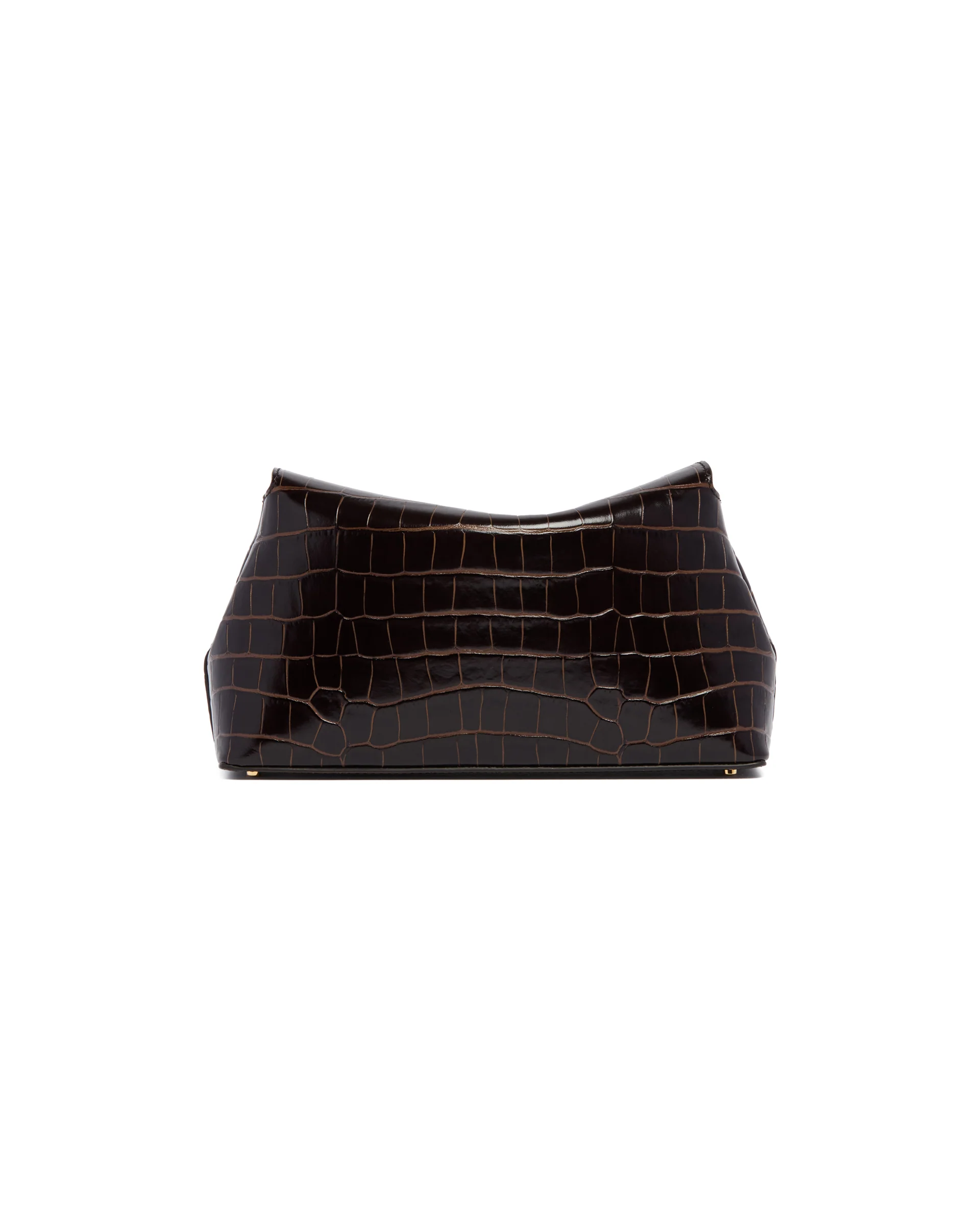 Borsa T-Lock In Pelle Marrone - Image 5