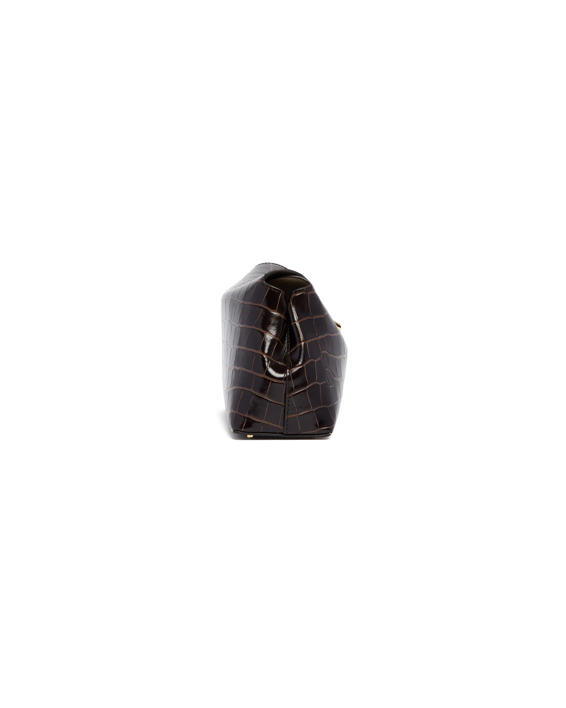 Borsa T-Lock In Pelle Marrone - Image 6