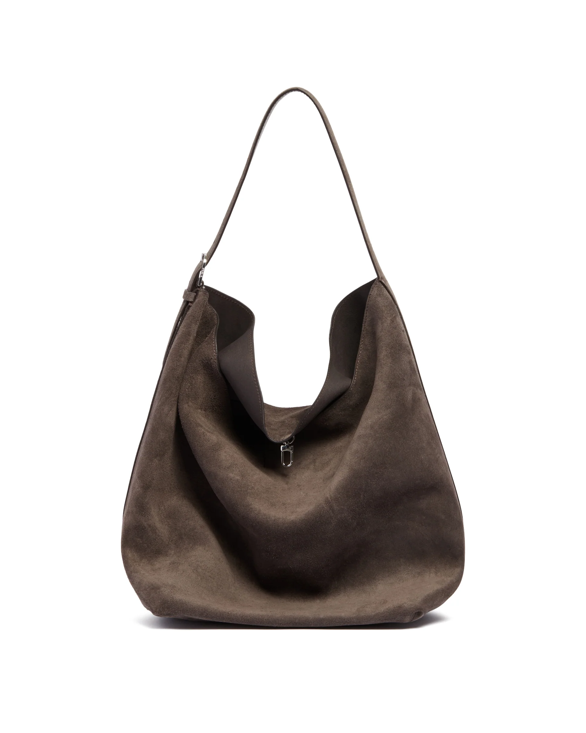 Belted Tote Grigia