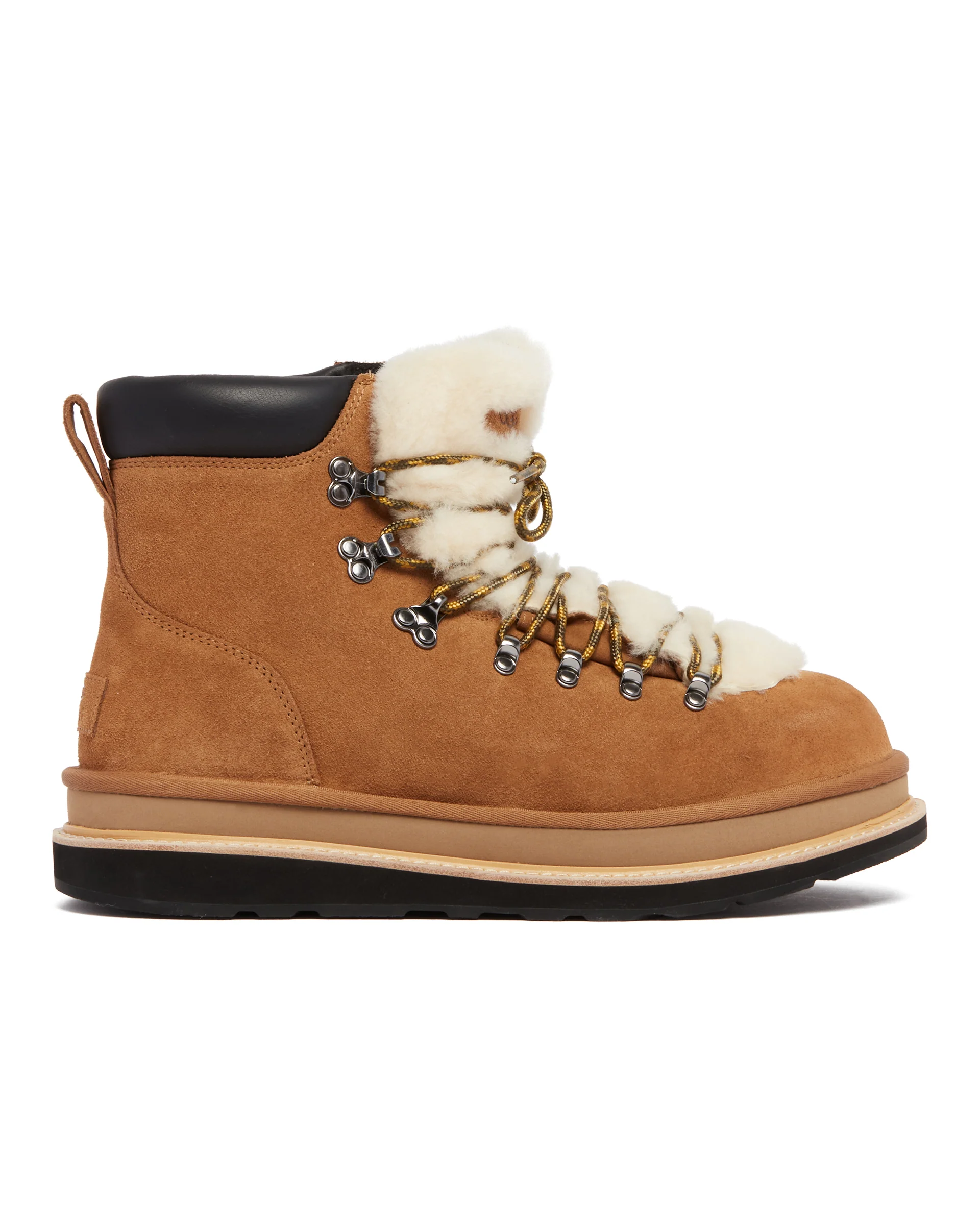 UGG X Sacai Stivaletti Hiker In Pelle Beige - Image 2