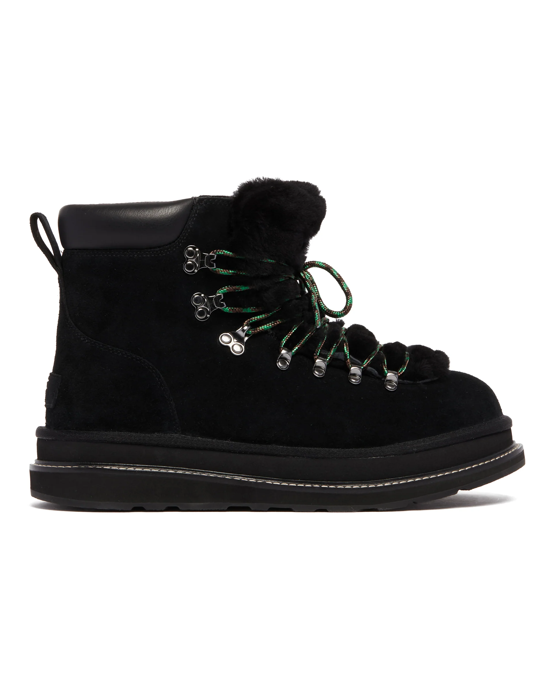 UGG X Sacai Stivaletti Hiker In Pelle Neri - Image 2