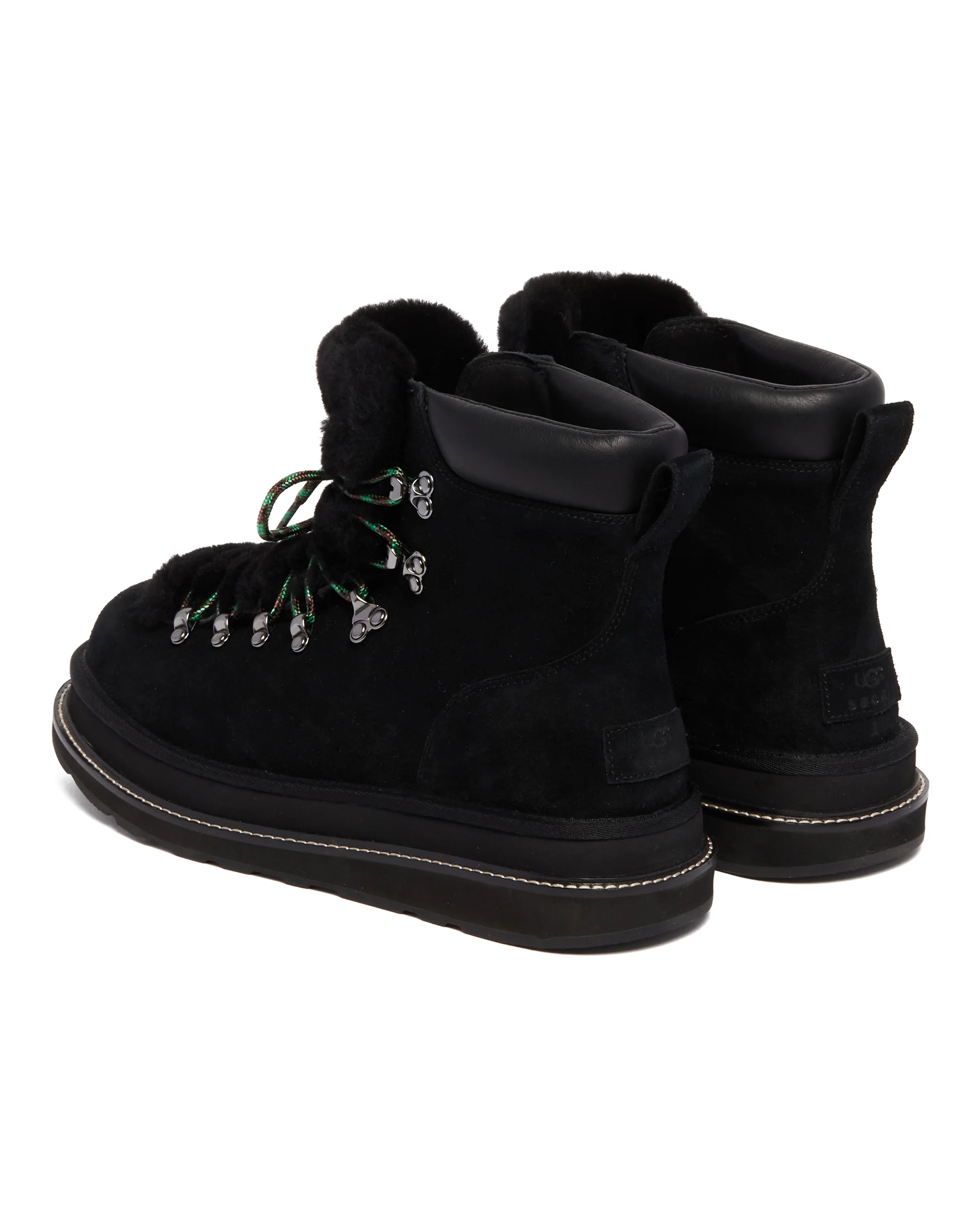 UGG X Sacai Stivaletti Hiker In Pelle Neri - Image 5