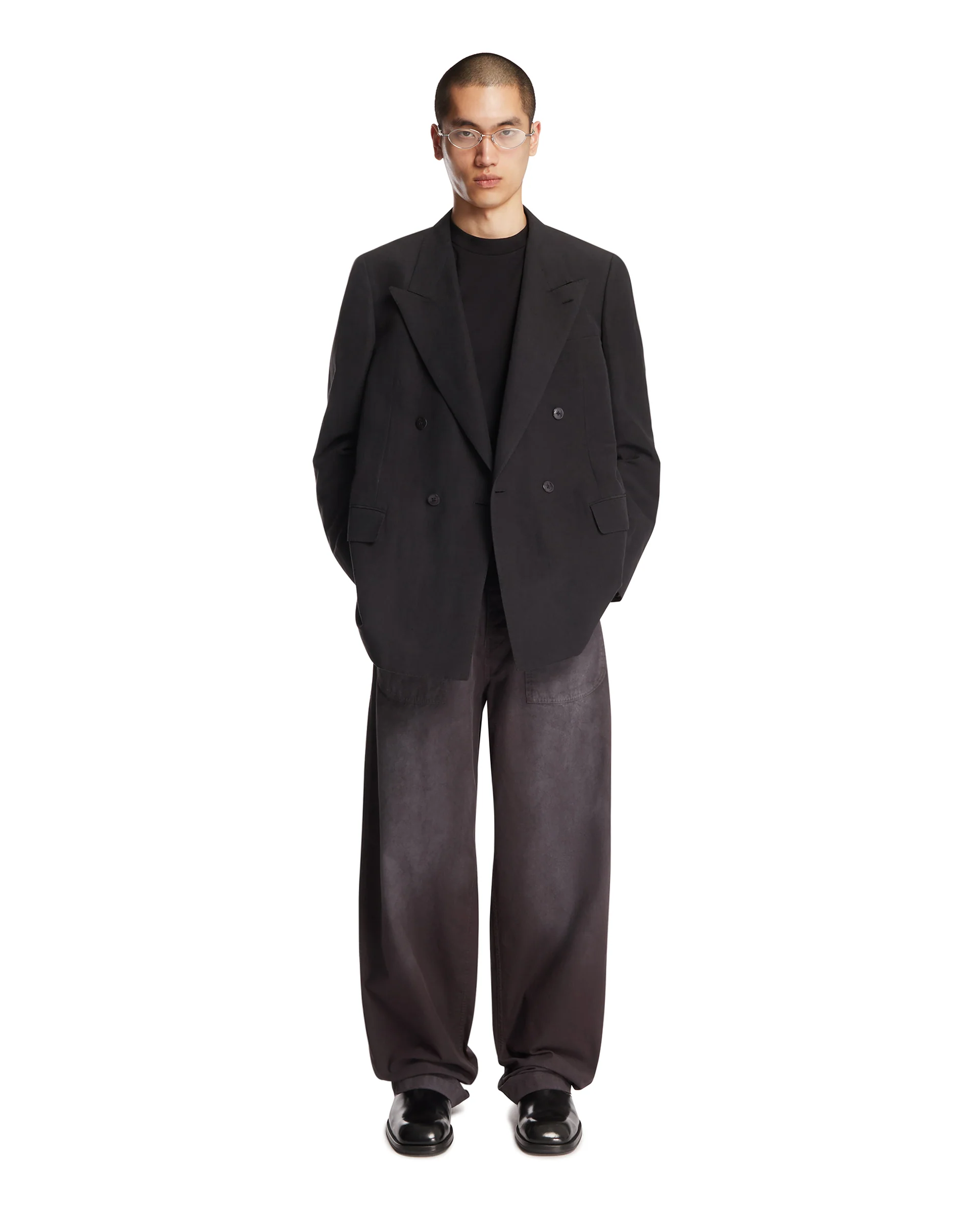 Blazer Doppiopetto Richard Nero - Image 3