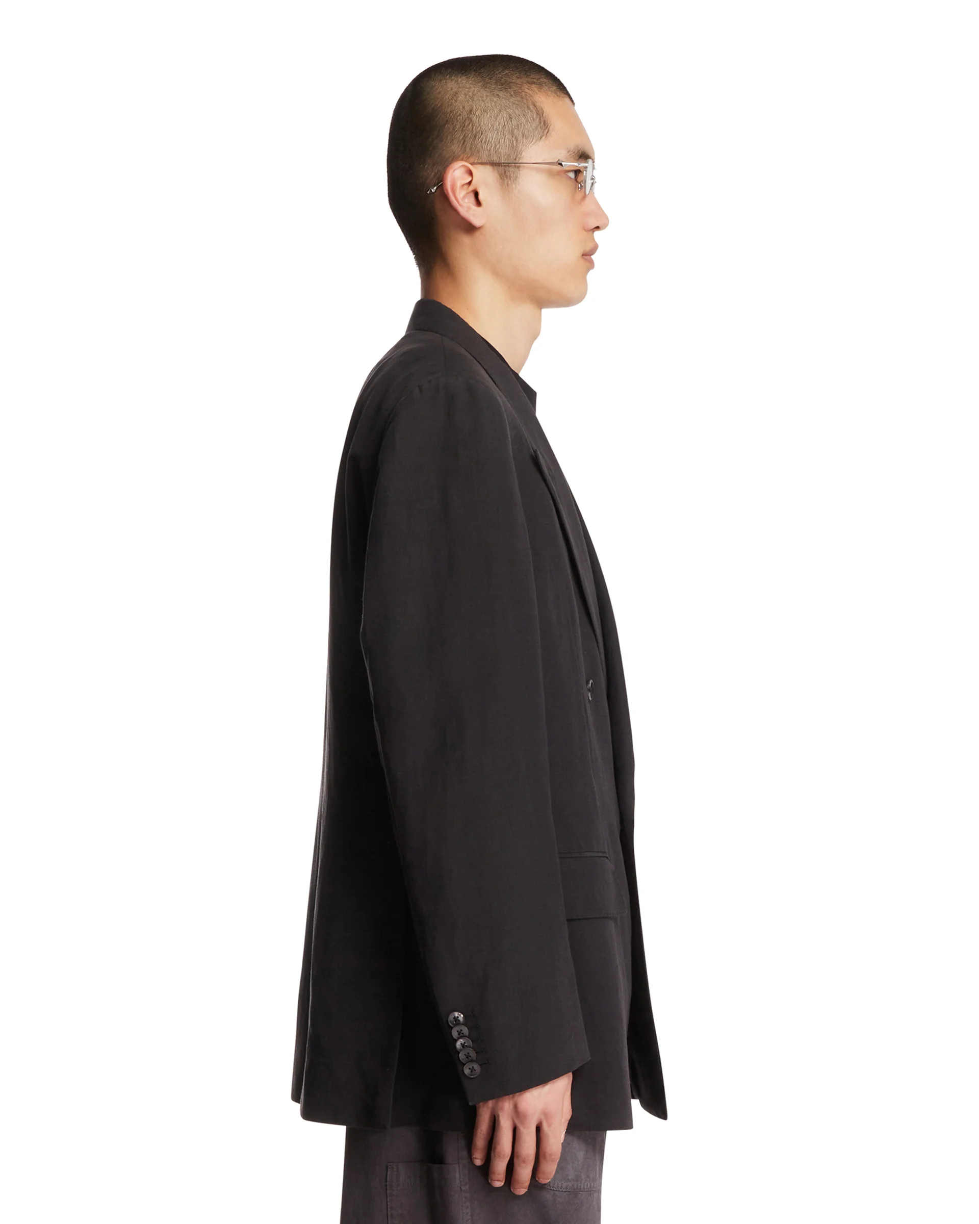 Blazer Doppiopetto Richard Nero - Image 4