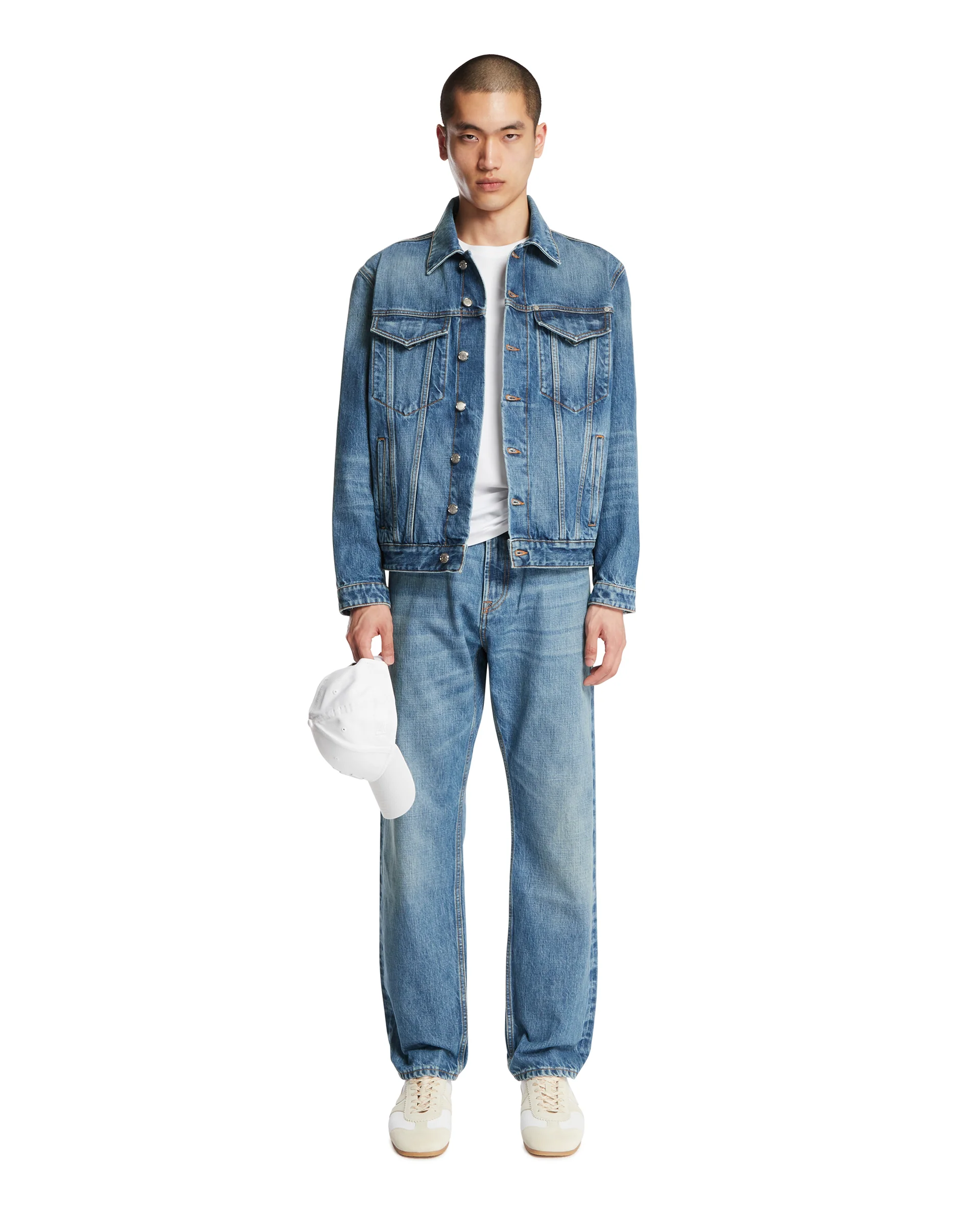 Giacca In Denim Blu - Image 3