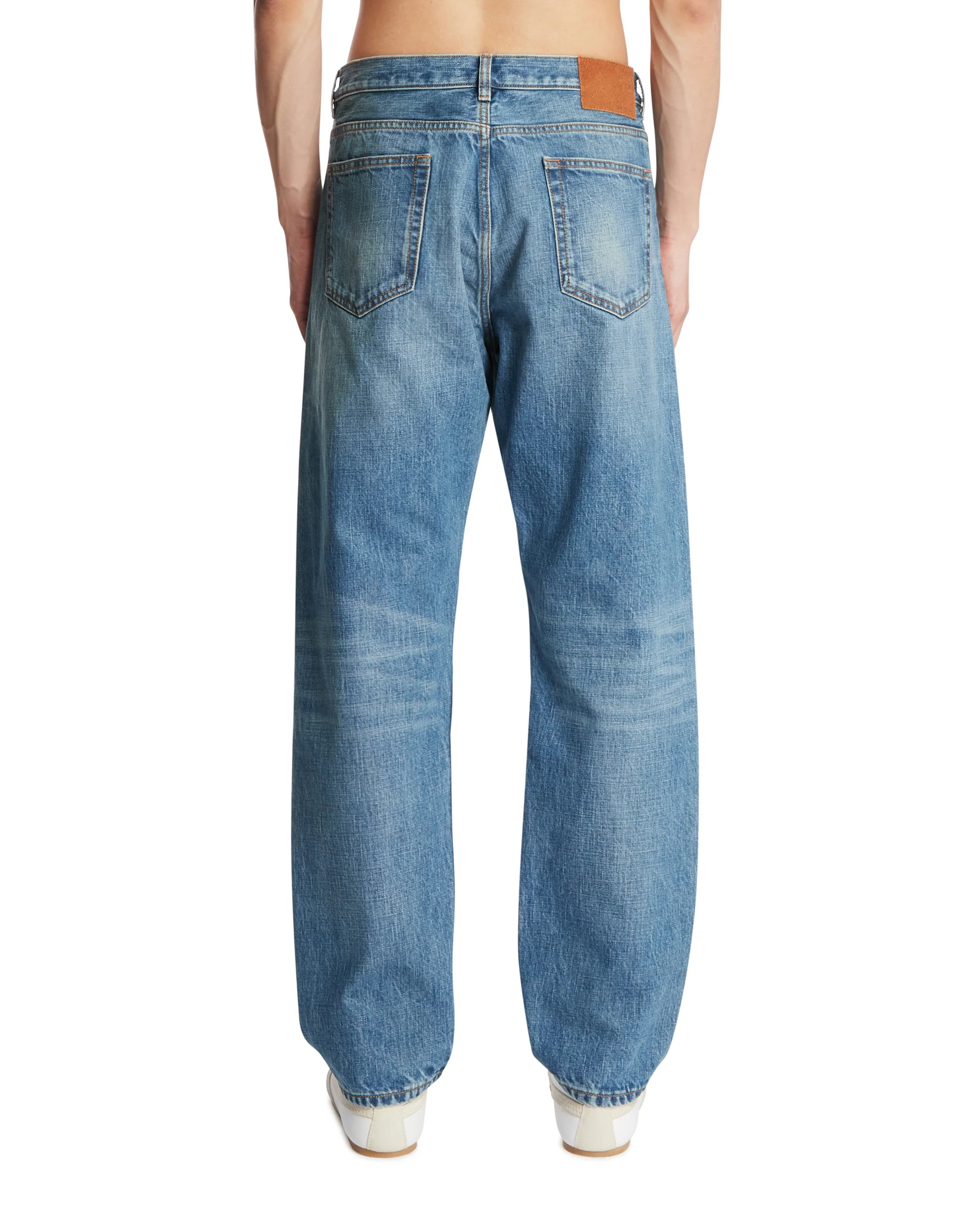 Jeans Kevin In Cotone Blu - Image 5