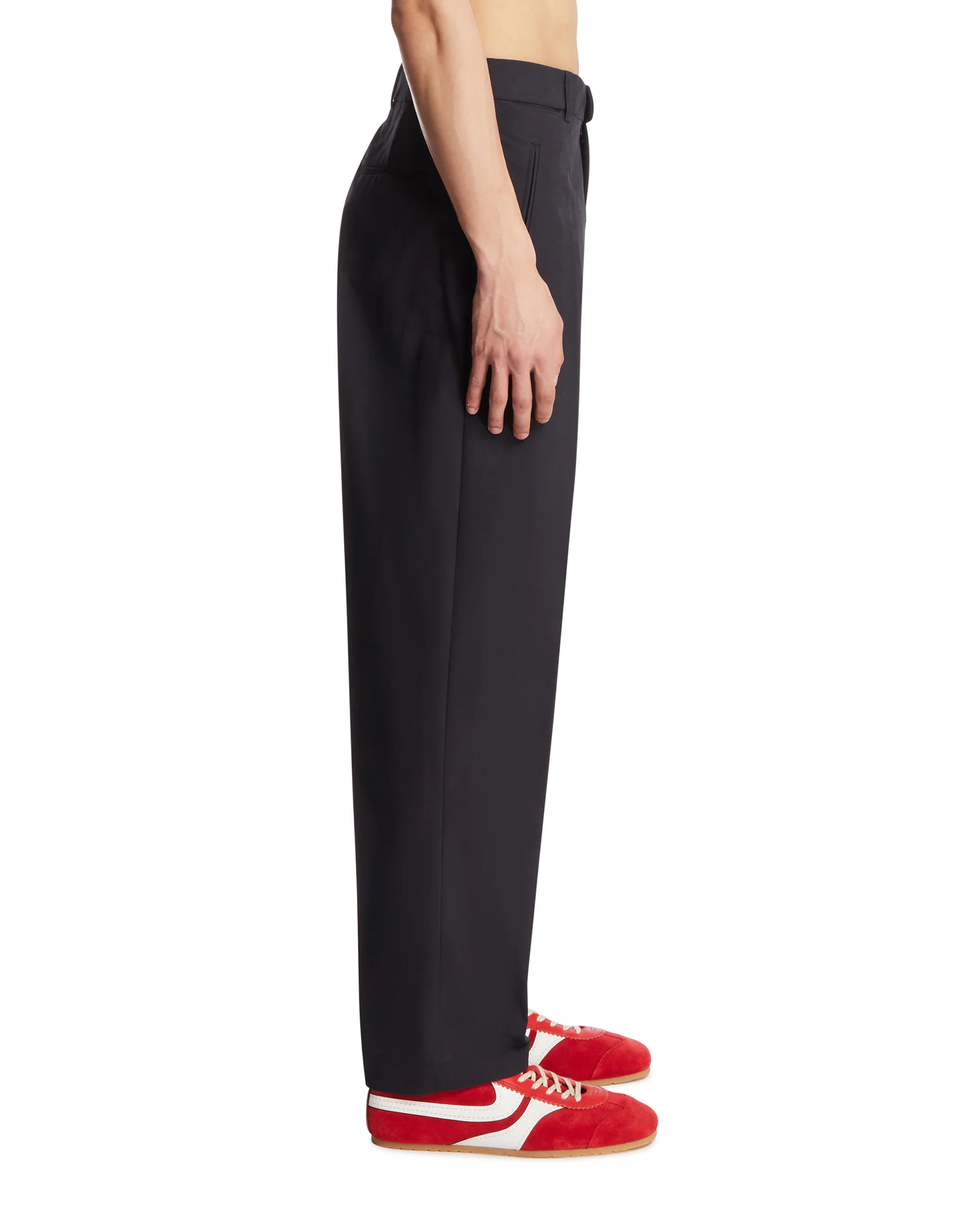 Pantaloni Matt In Cotone Blu - Image 4