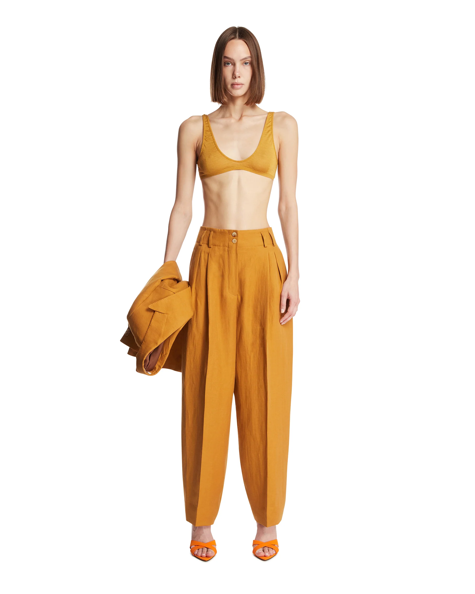 Bra Nikki In Seta Arancione - Image 3