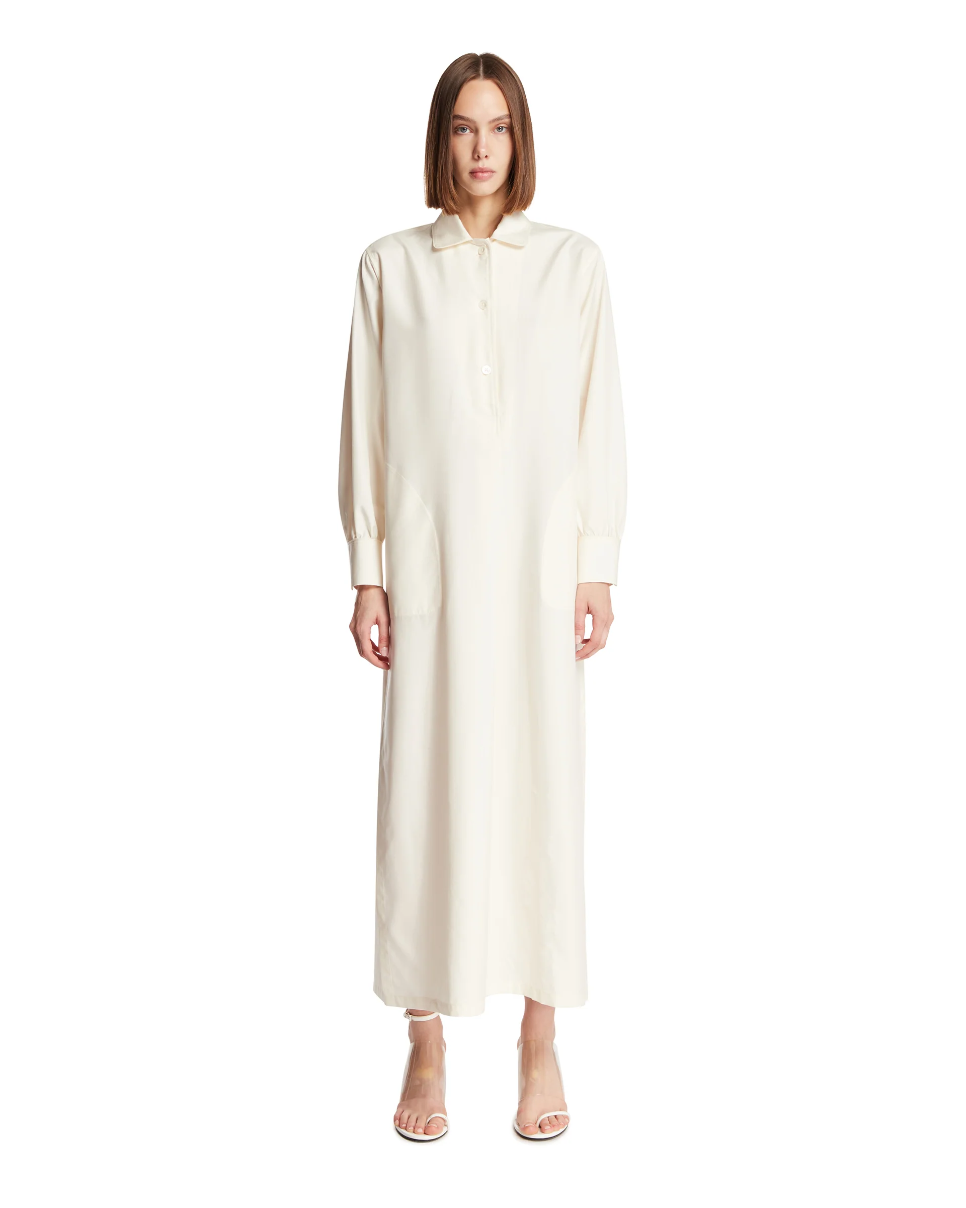 Camicia A Maniche Lunghe Medina Bianca